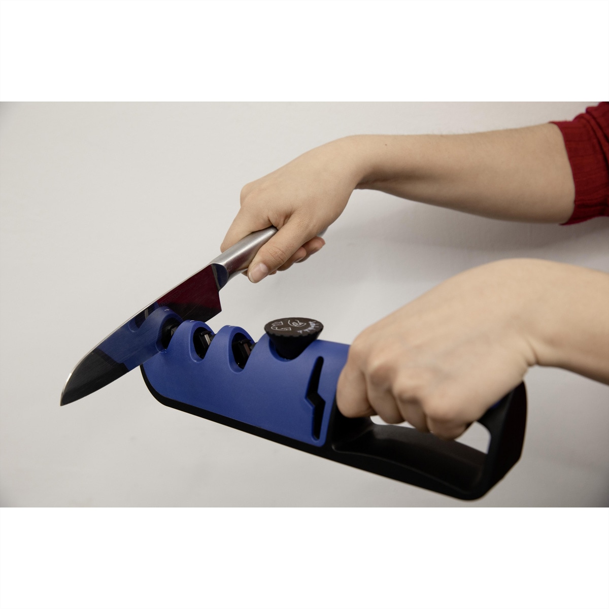 LIVINGTON Zerkleinerer »Livington Messerschärfer Blade Star 3in1«