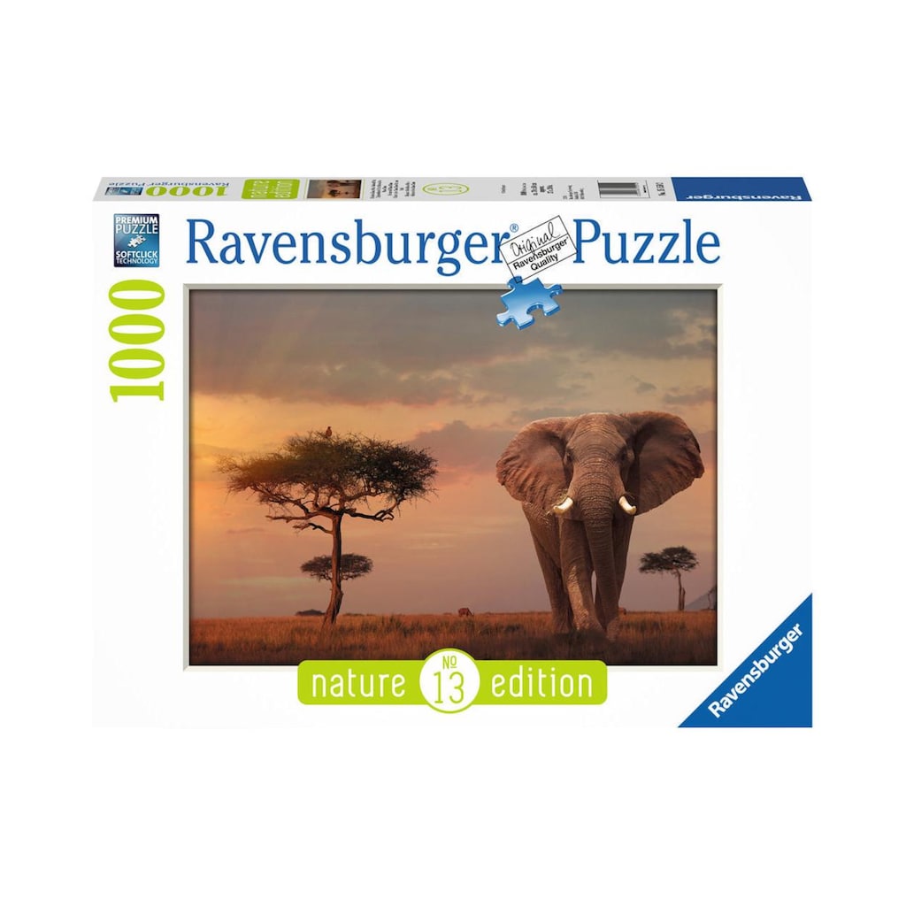 Ravensburger Puzzle »Elefant in Masai Mara National Park«