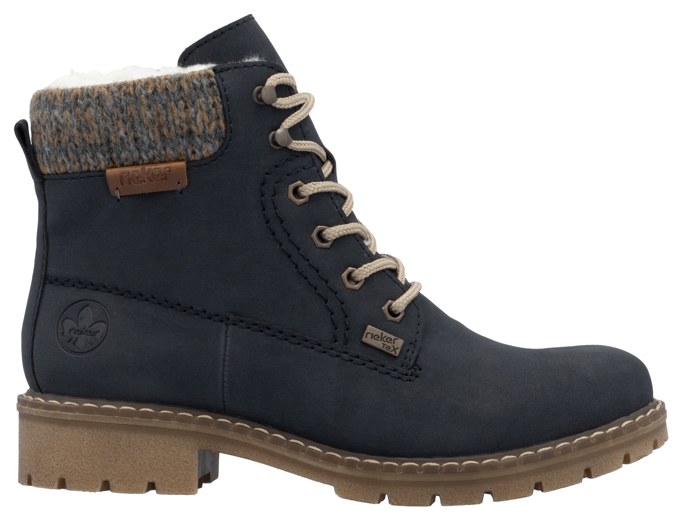 Image of Rieker Winterstiefelette Schnürboots, Stiefelette mit wasserabweisender riekerTEX-Membran