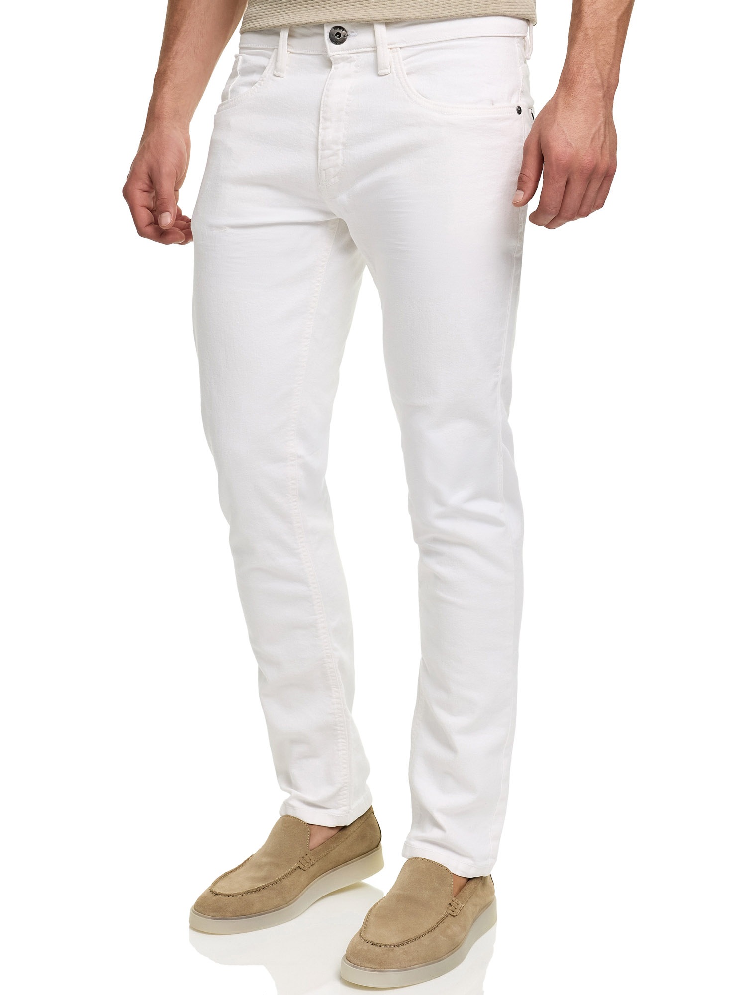 Indicode Jeans coupe régulière »INTony« mélange coton, coupe régulière