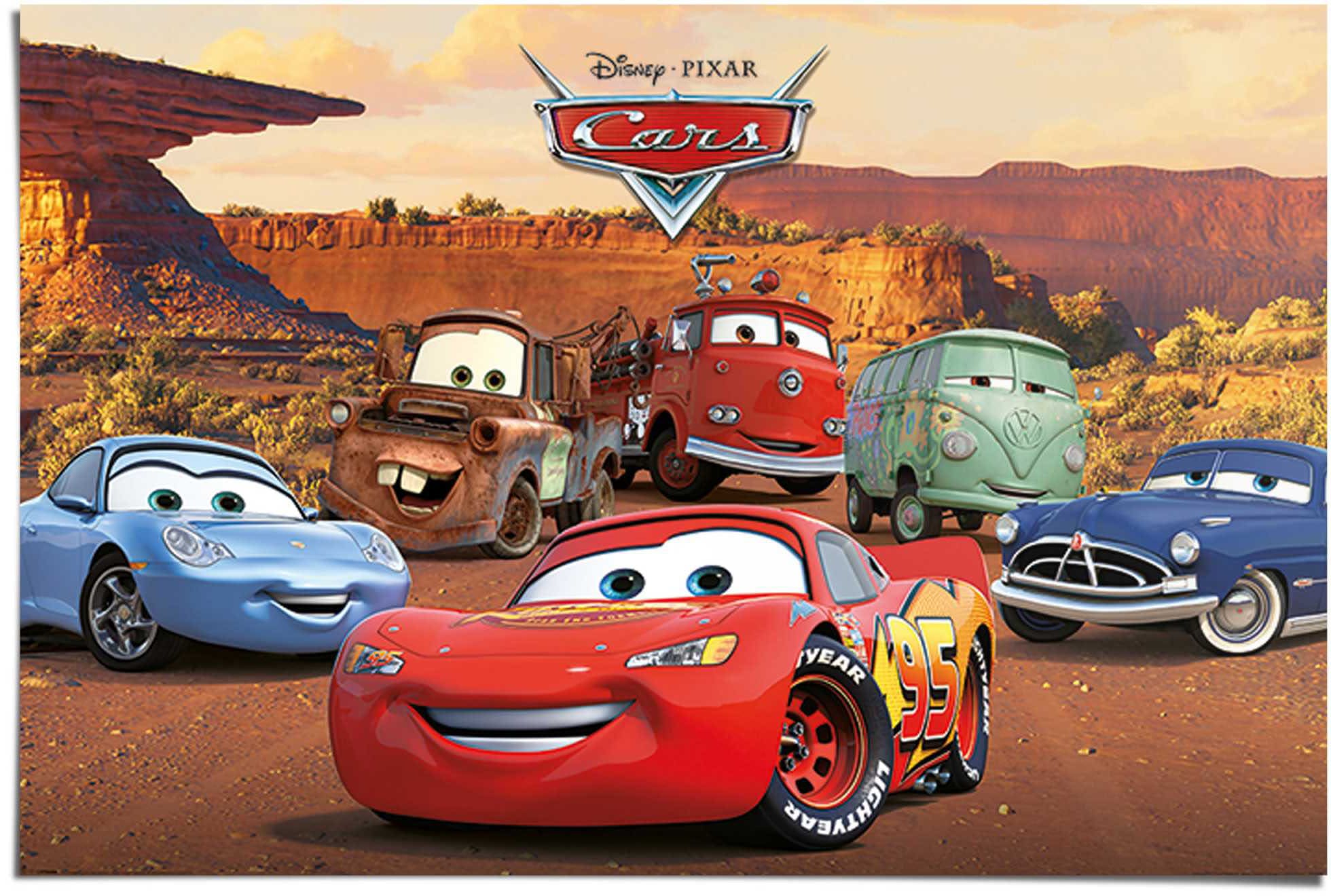 Image of Reinders Poster "Disney`s Cars Charaktere" 1 Stk. tlg.