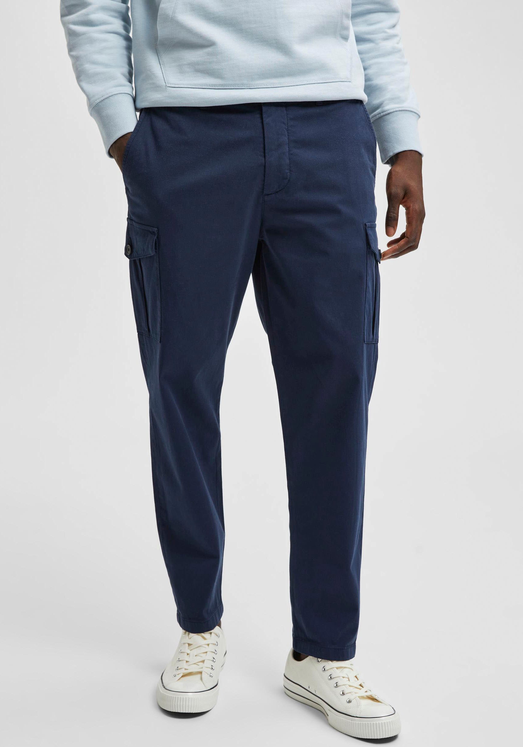 Image of SELECTED HOMME Cargohose »SLHSLIM-TAPERED WICK PANT« bei Ackermann Versand Schweiz