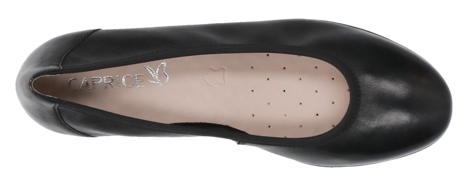 Caprice Ballerina  , Businessschuh, Flats, Bequemschuh, Schlüpfschuh in bequemer Form
