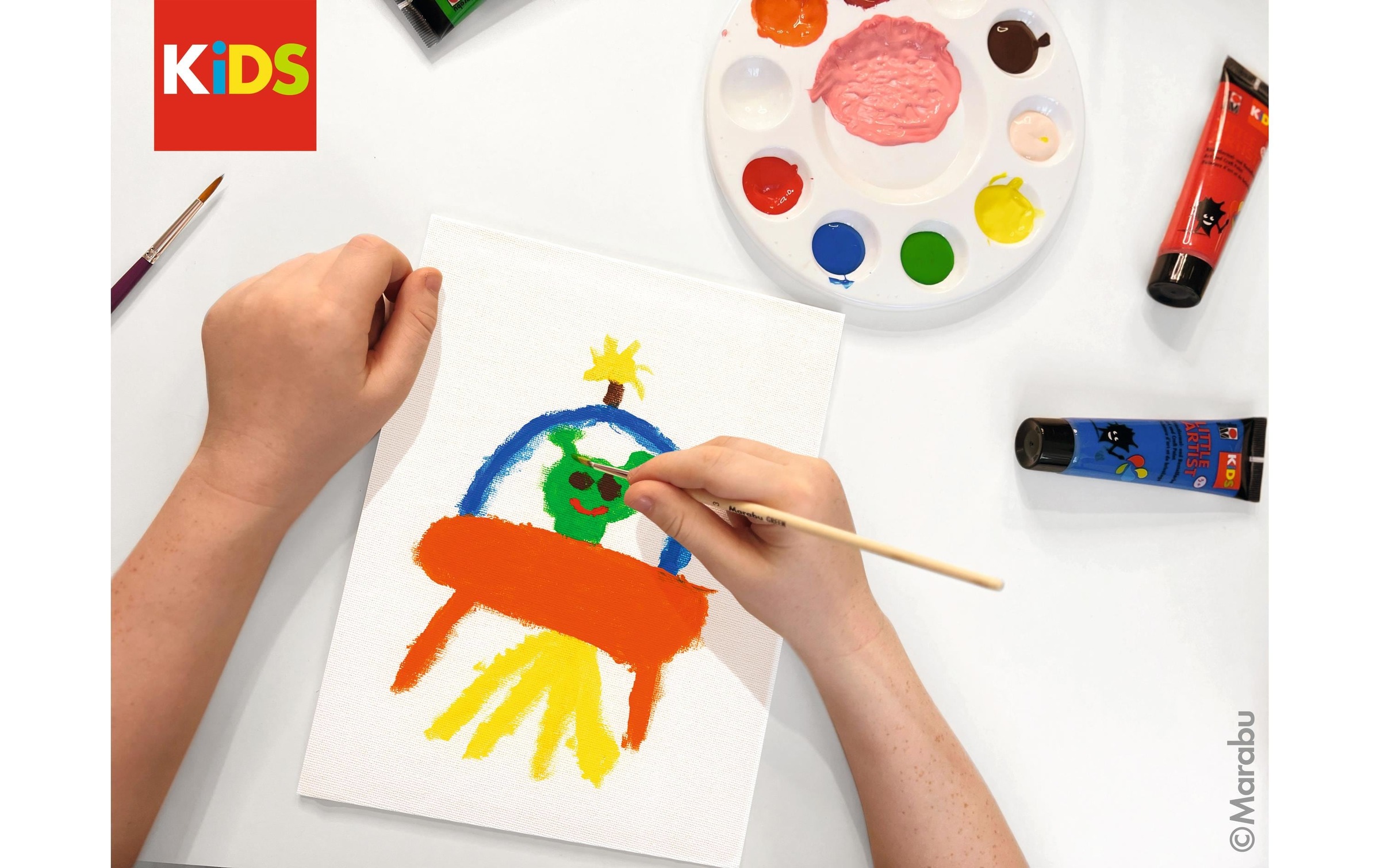 Marabu Kreativset »Kids Little Artist Art Box Maxi 20-teilig«