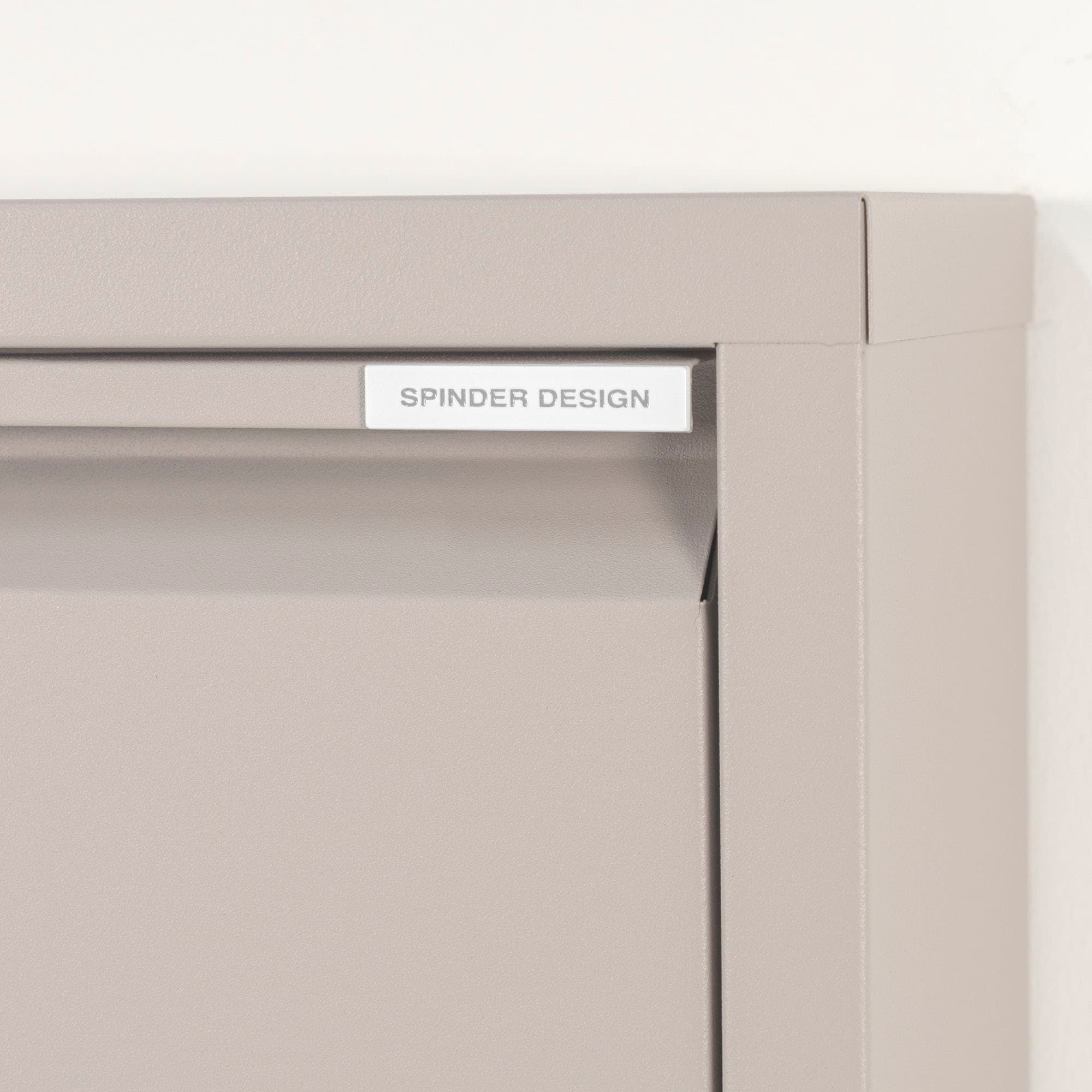 Spinder Design Armoire à chaussures Métal, largeur 75 cm