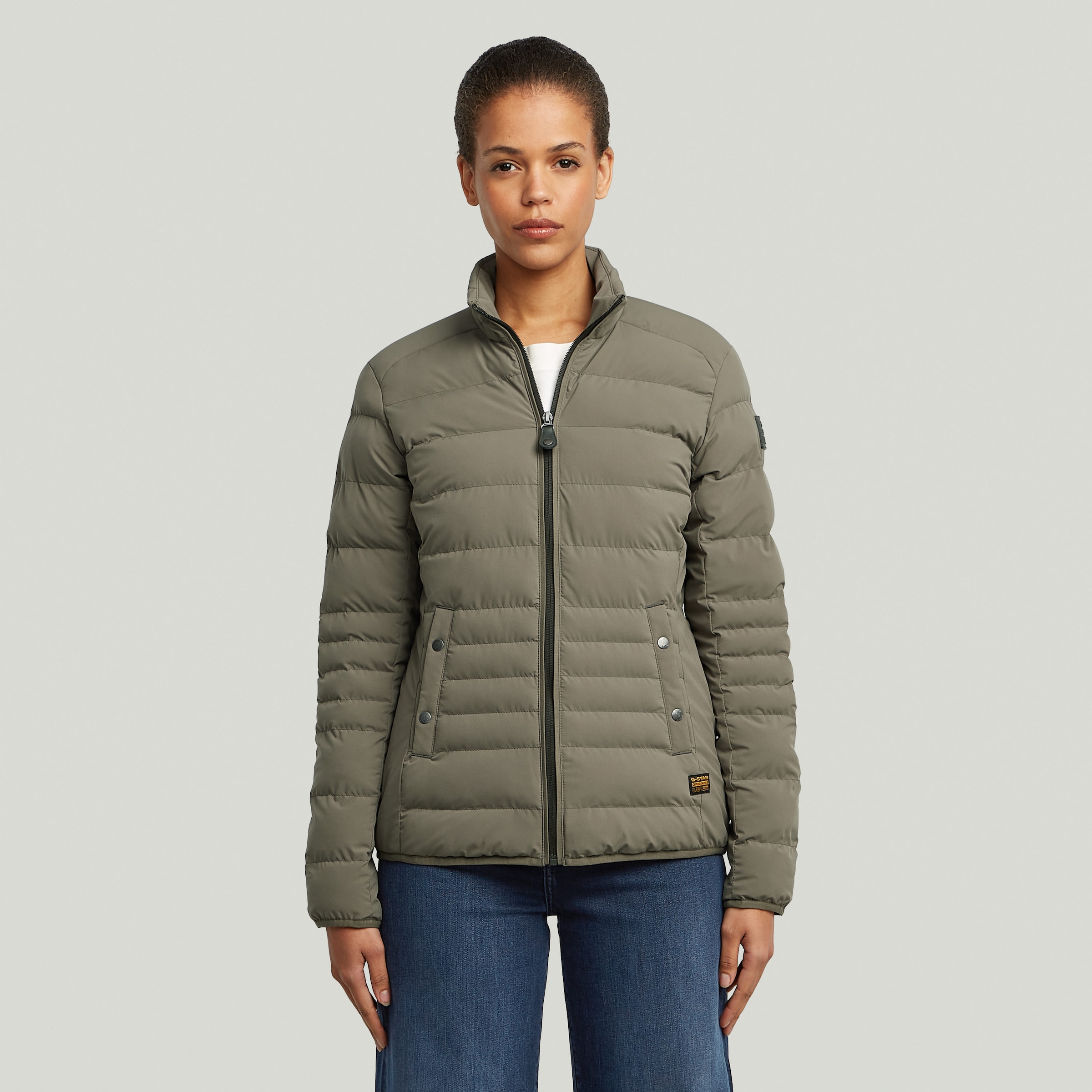 Image of G-STAR Steppjacke "Foundation Padded Short Jacket" in schmaler Passform