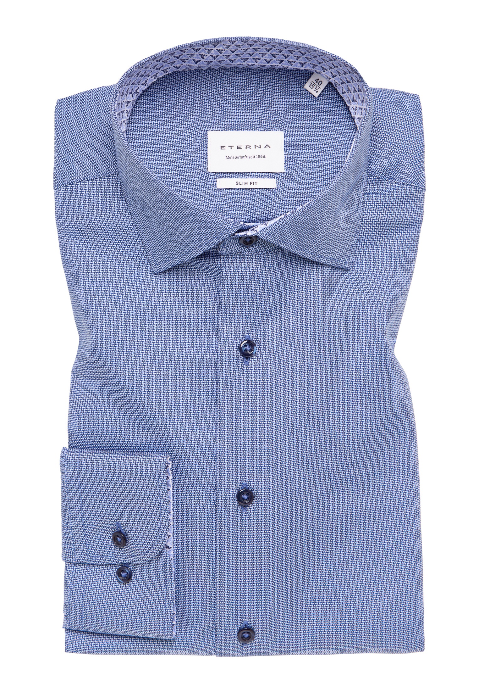 Eterna Langarmhemd »SLIM FIT«