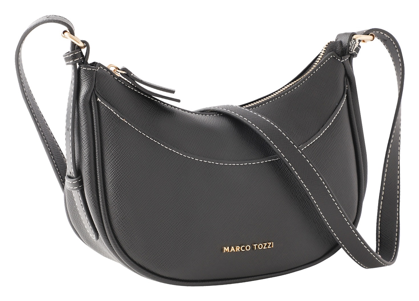 MARCO TOZZI Sac à bandoulière Hobo, sac bandoulière avec logo