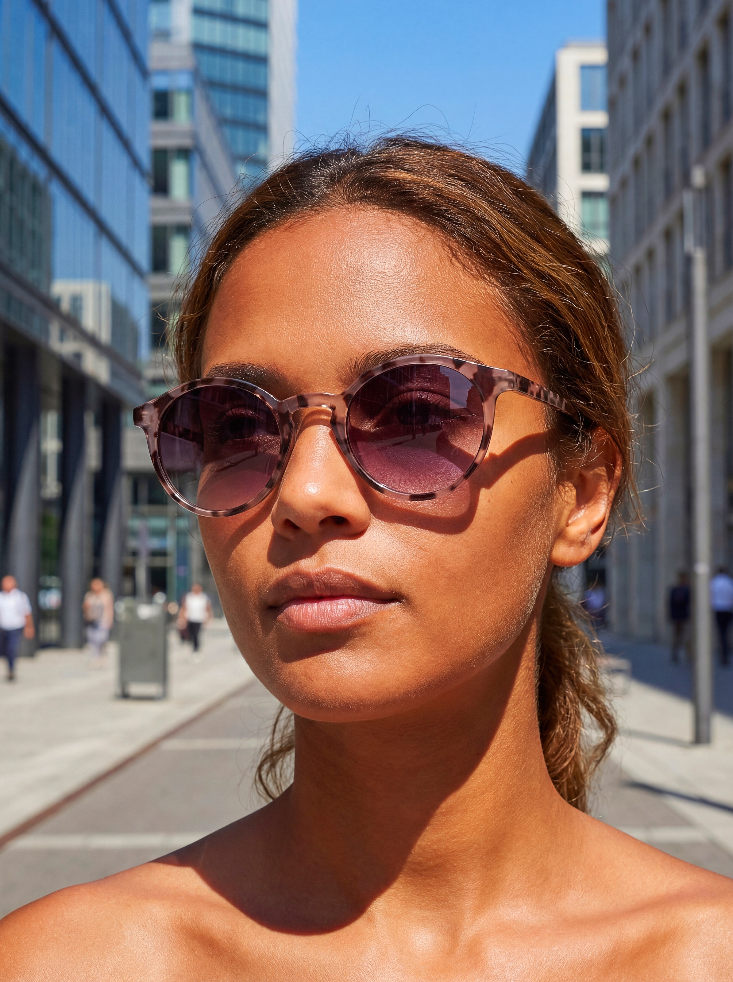 LASCANA Lunettes de soleil , getönte Gläser mit UV Schutz, Damenbrille