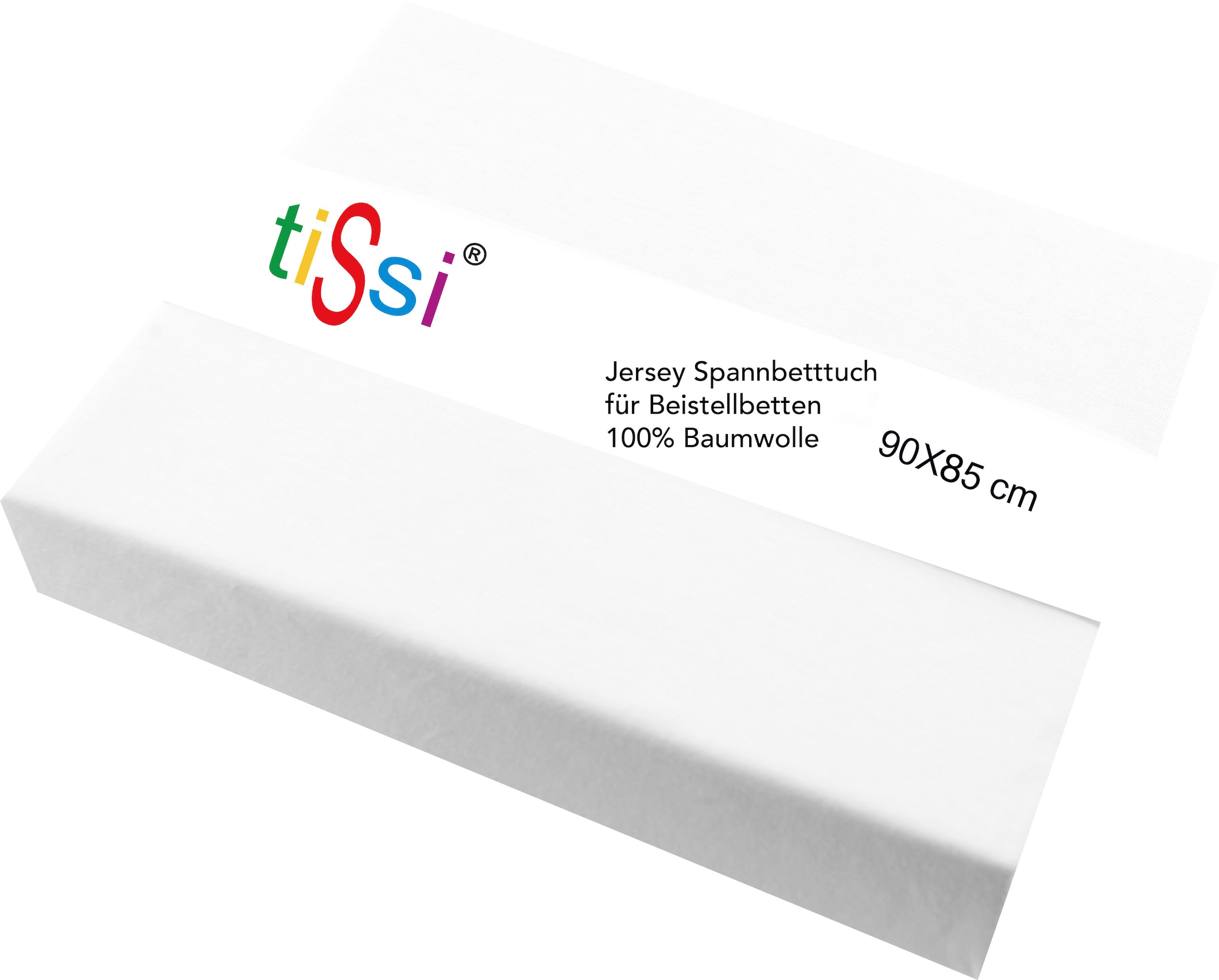 tiSsi® Spannbettlaken »Jersey Moritz«, für Babybetten