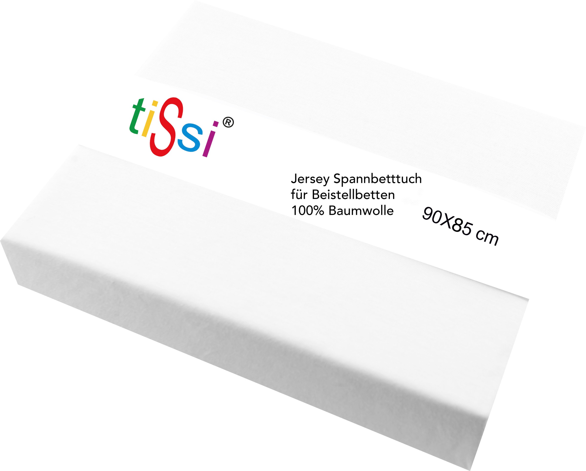 tiSsi® Spannbettlaken »Jersey Moritz«, für Babybetten
