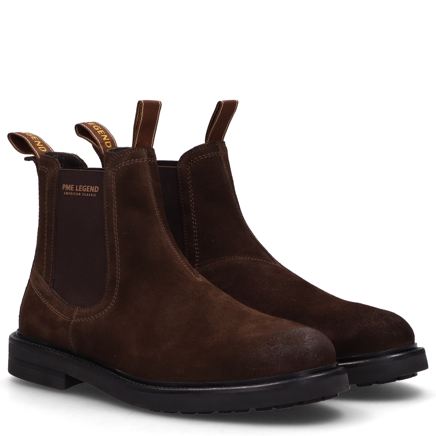 Image of PME LEGEND Chelseaboots "YOKE" Workerboots, Stiefelette, Schlupfboots mit Stretch, Anziehlaschen