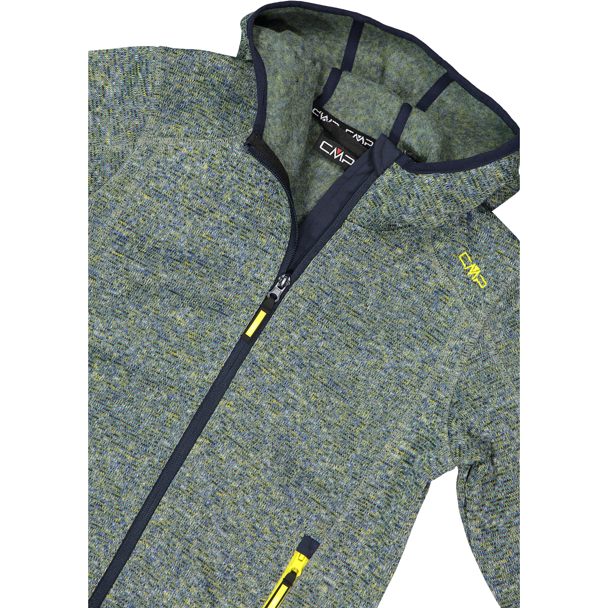 CMP Veste en laine polaire 1 cuis tlg. mit Kapuze Wärmend & Atmungsaktiv & Schnell trocknend & für Kinder