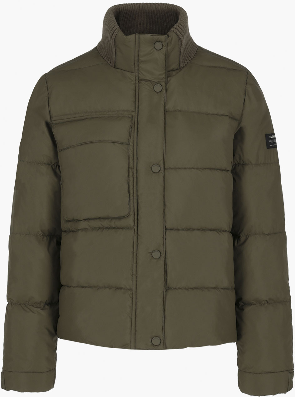 Steppjacke »Talf«, mit Rippstrick am Kragen