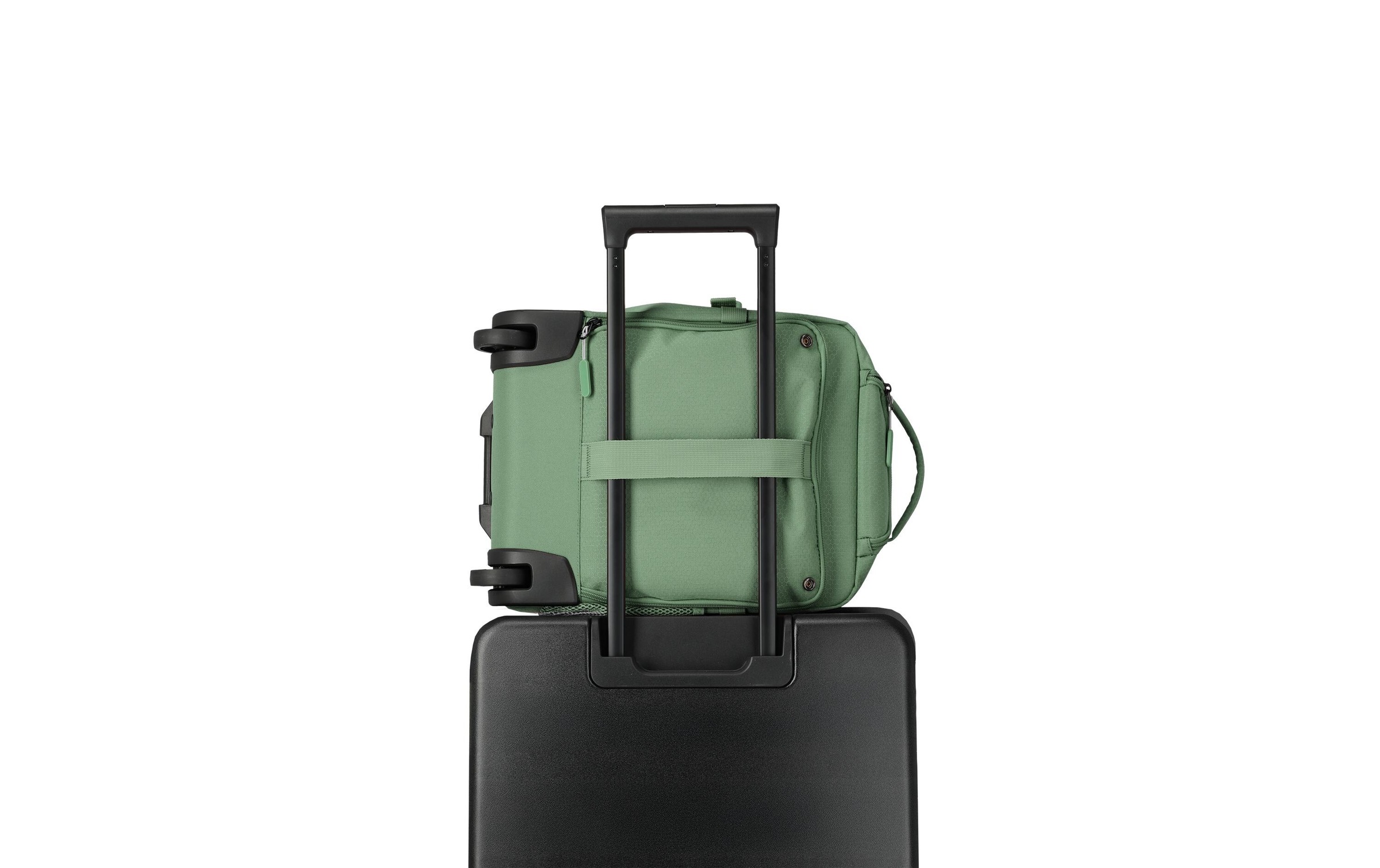 travelite Trolley »Kick Off Backpack 28 l« 28 l 2 Rollen Widerstandsfähige Materialien