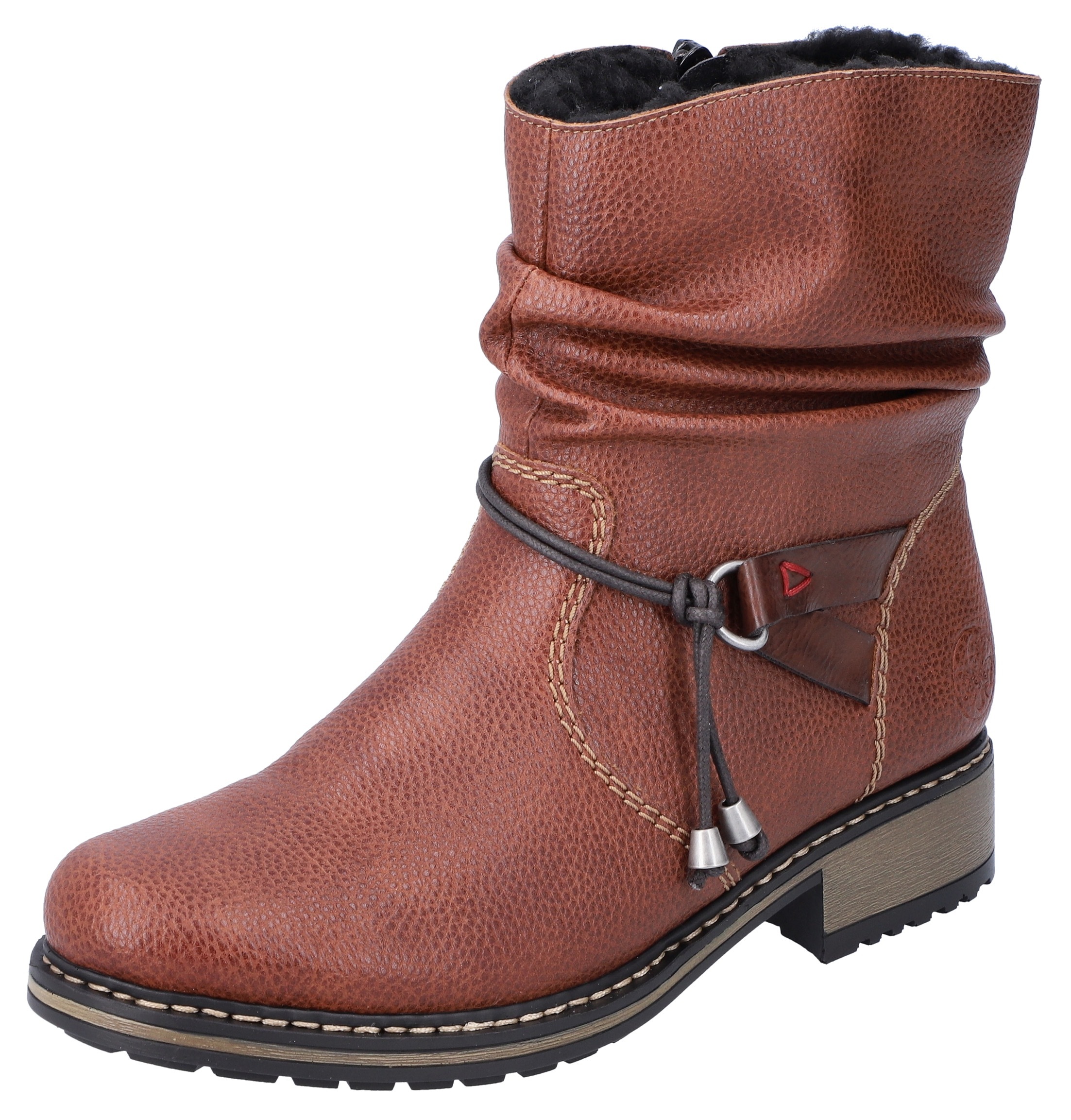 Image of Rieker Winterstiefelette, mit profilierter Laufsohle, slouchy Schaft bei Ackermann Versand Schweiz