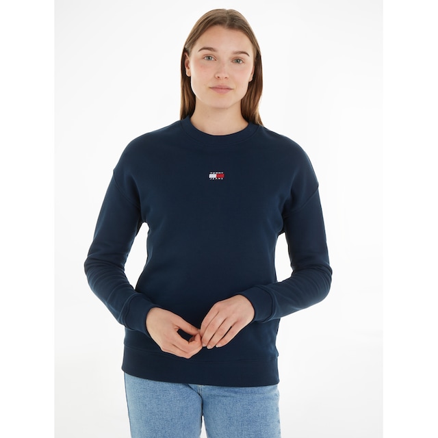 ♕ Tommy Jeans Sweatshirt, mit Dropshoulder-Design und Frontlogo  versandkostenfrei kaufen