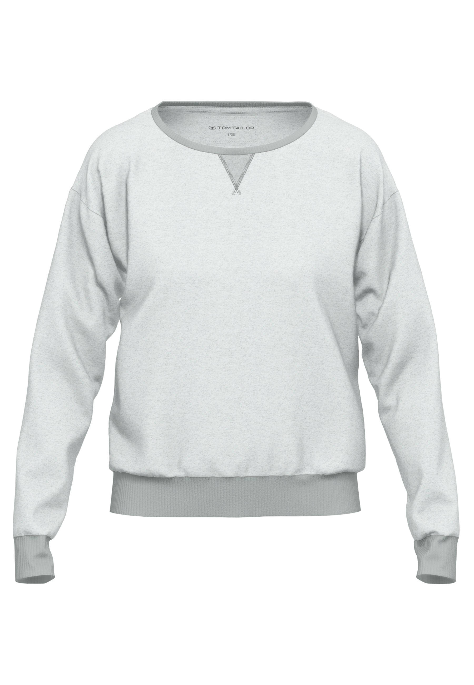 TOM TAILOR Sweatshirt »Manila«, mit melierter Optik