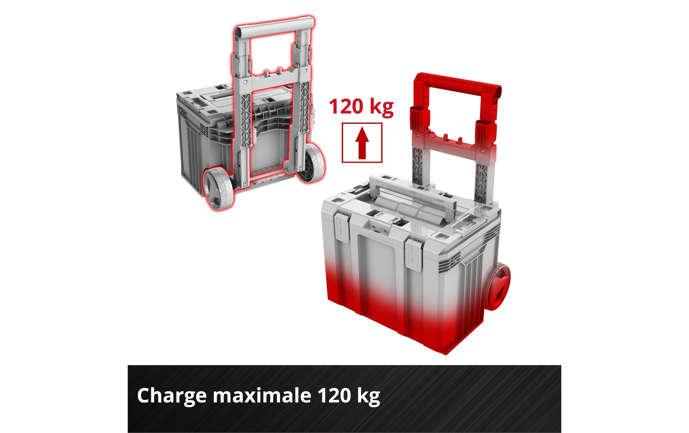 Einhell Werkzeugkoffer »E-Case 3-teilig«