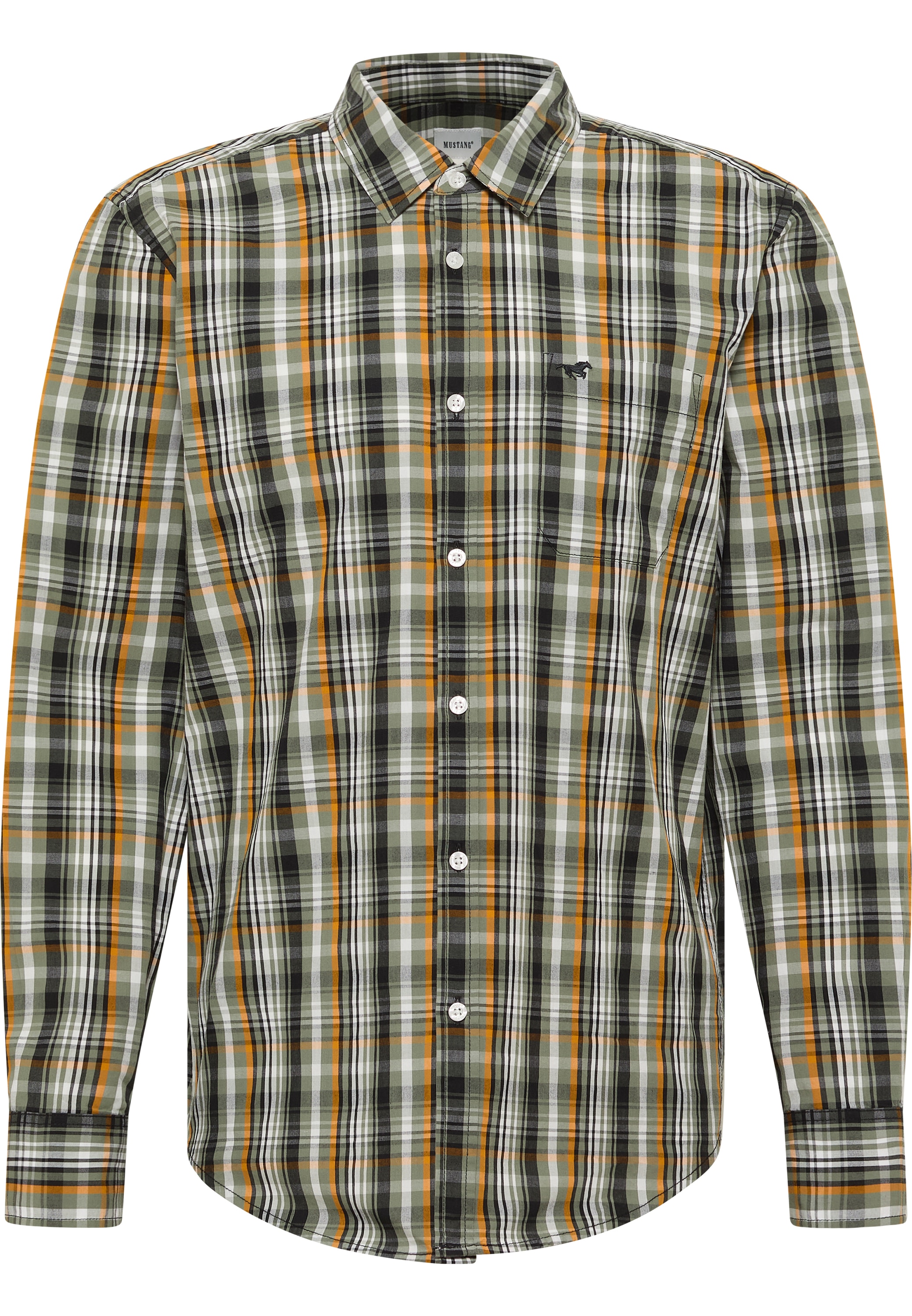 MUSTANG Langarmhemd »Herren Style Chester«