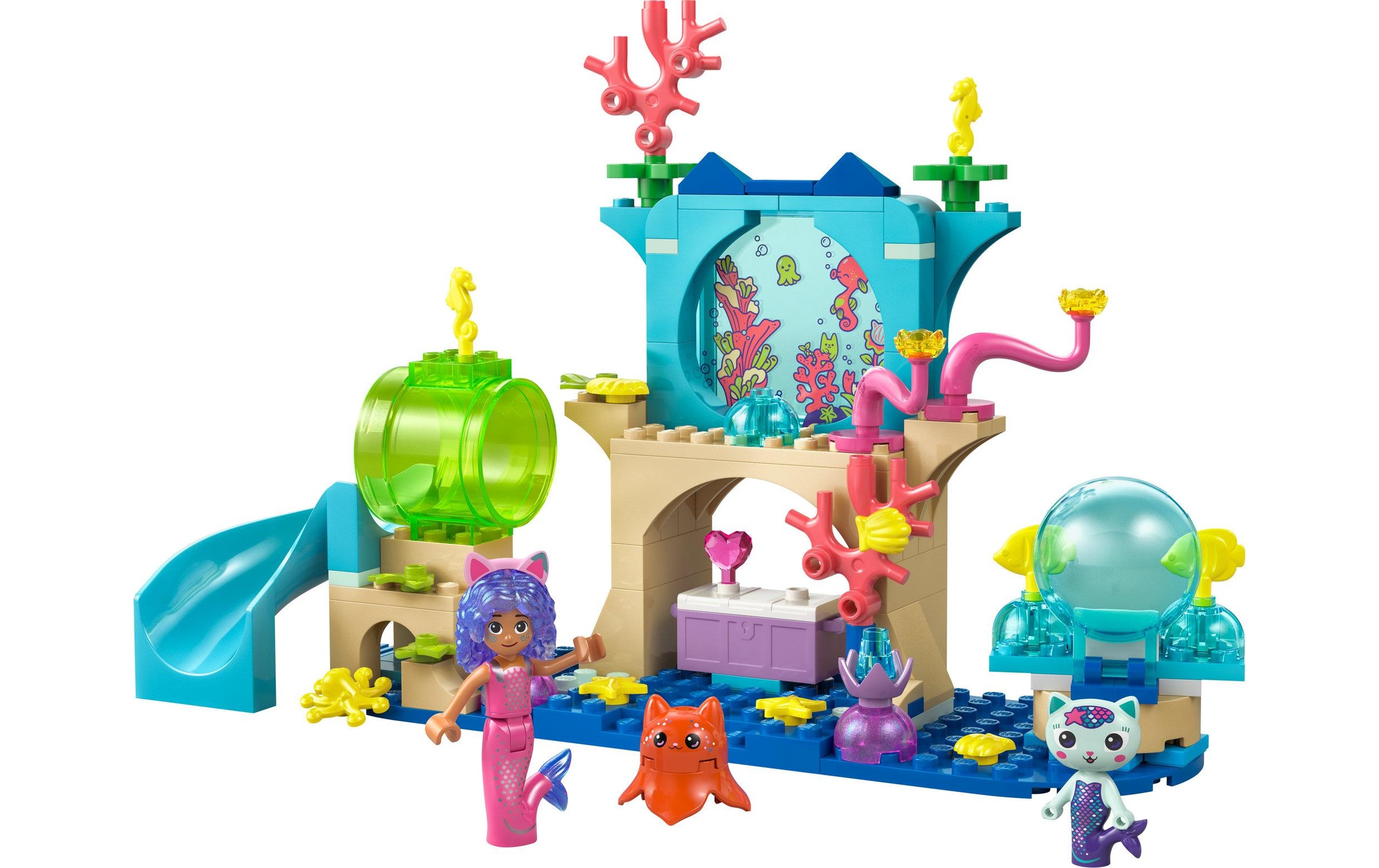 LEGO® Spielbausteine »LEGO® Gabby's Dollhouse Meerjungfrau Aquarium Abenteuer 11204«