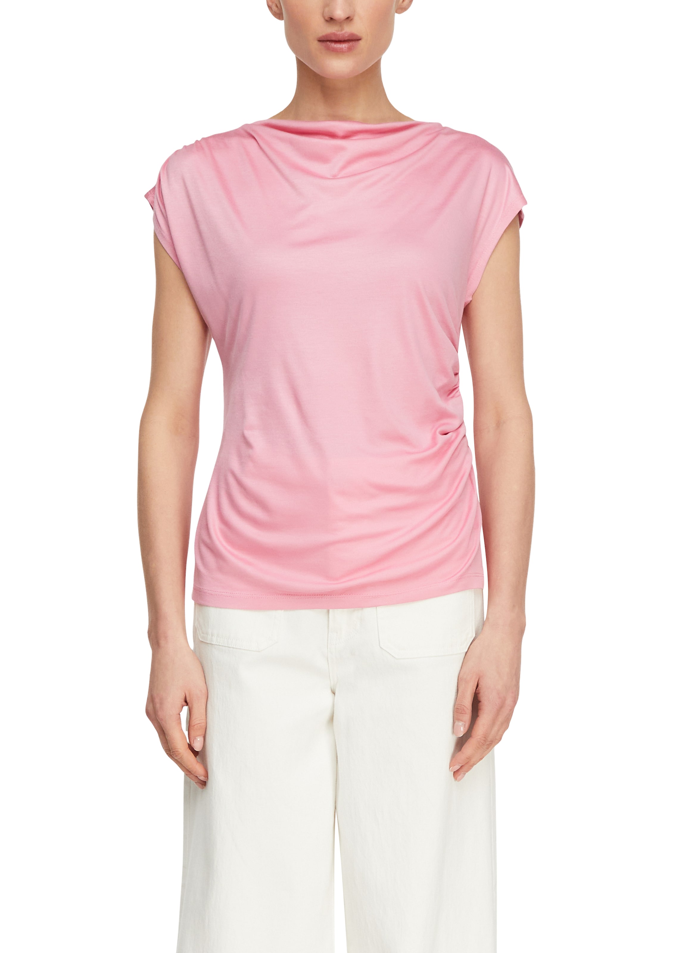 Image of Comma Wasserfallshirt Sommershirt aus weich fliessender Viskose