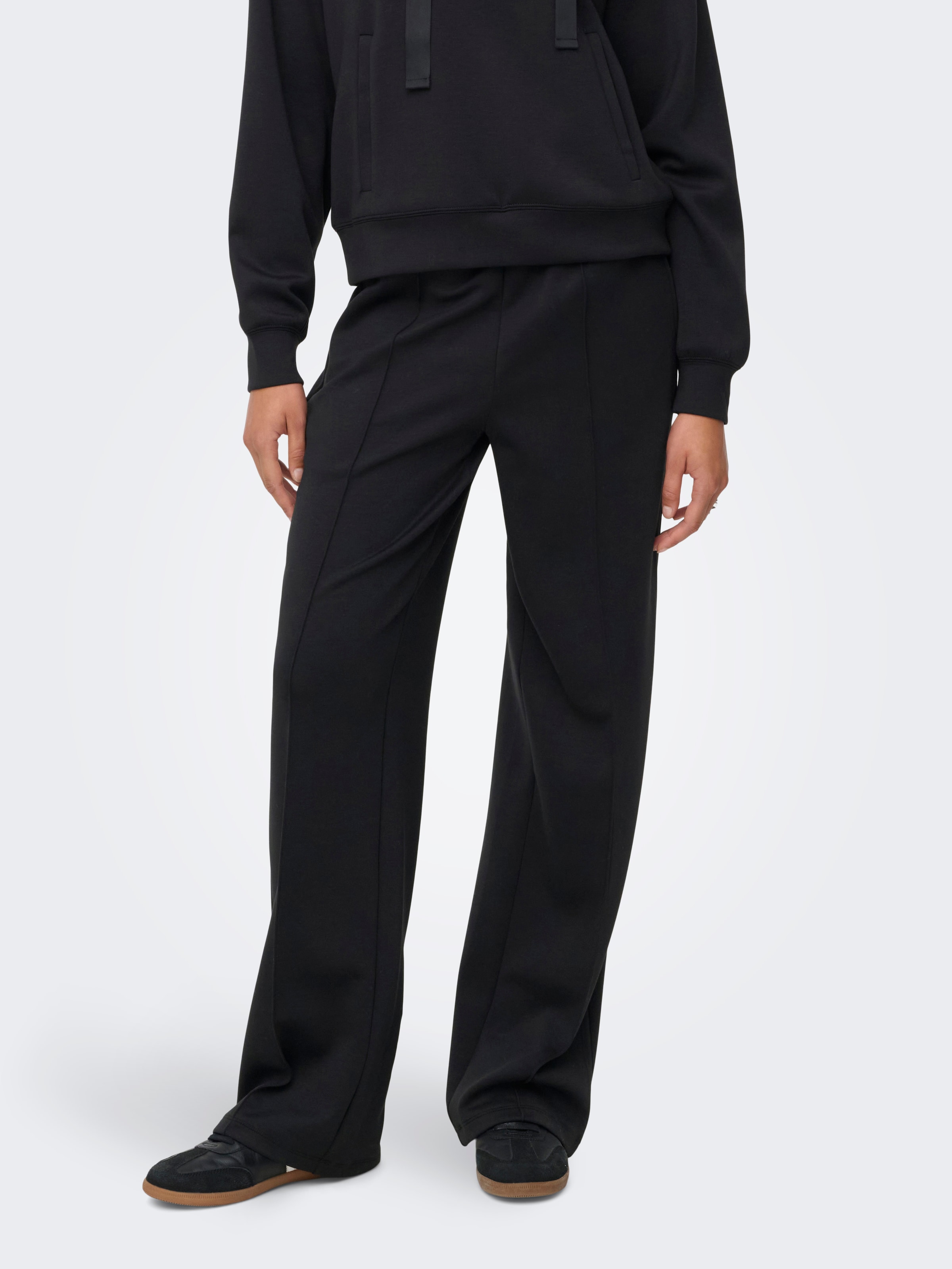 Image of ONLY Schlupfhose "ONLALINA LIFE LEO STRING PANT SWT" Sommerhose