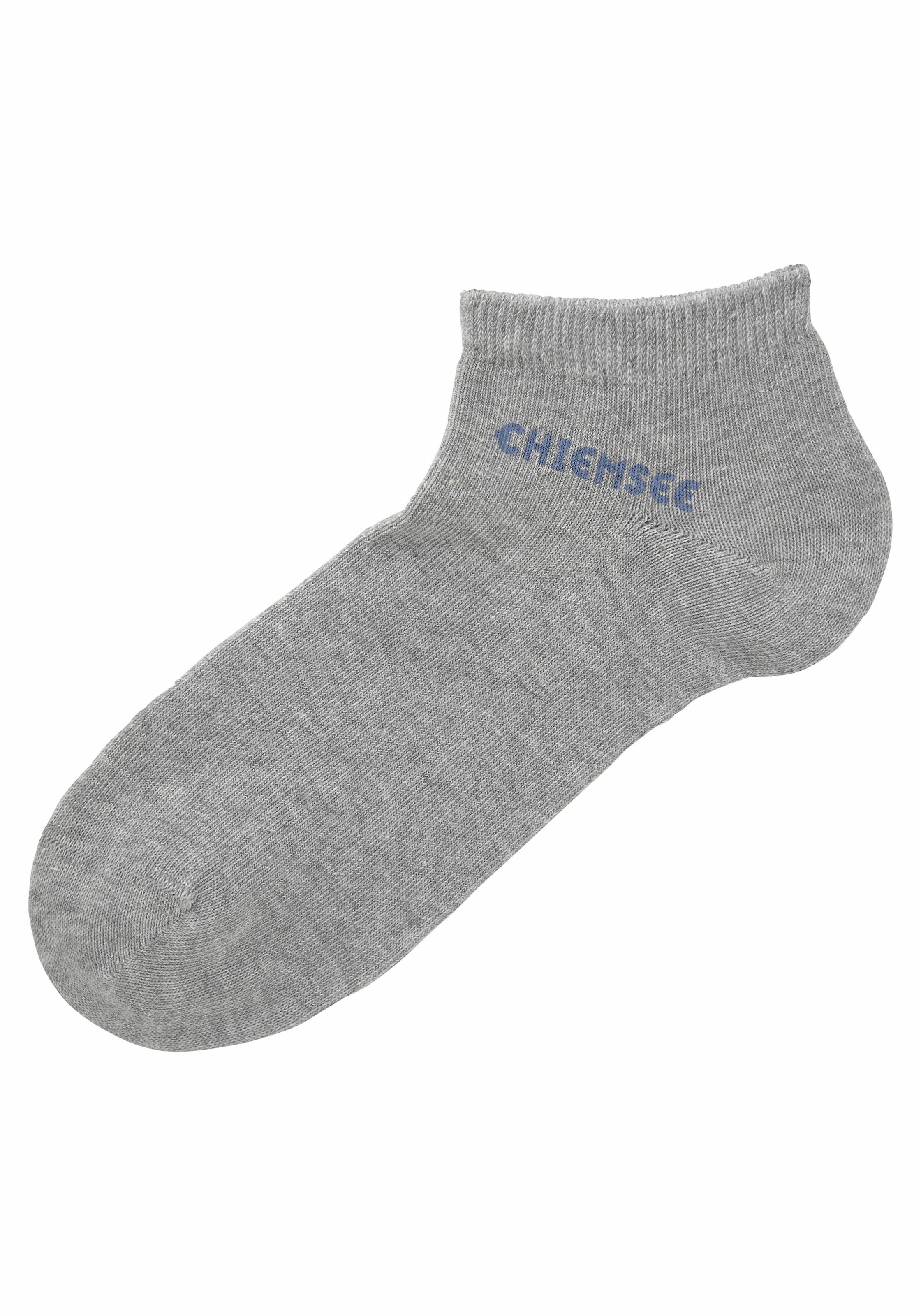 Chiemsee Sneakersocken, (Packung, 7 Paar), mit eingestricktem Schriftzug