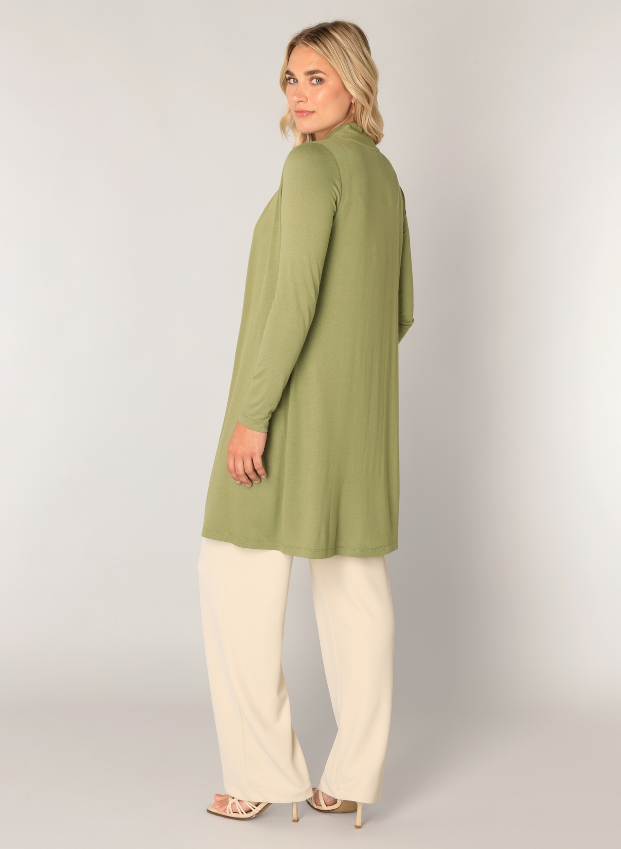 Base Level Longstrickjacke »Yayla long« ohne Verschluss