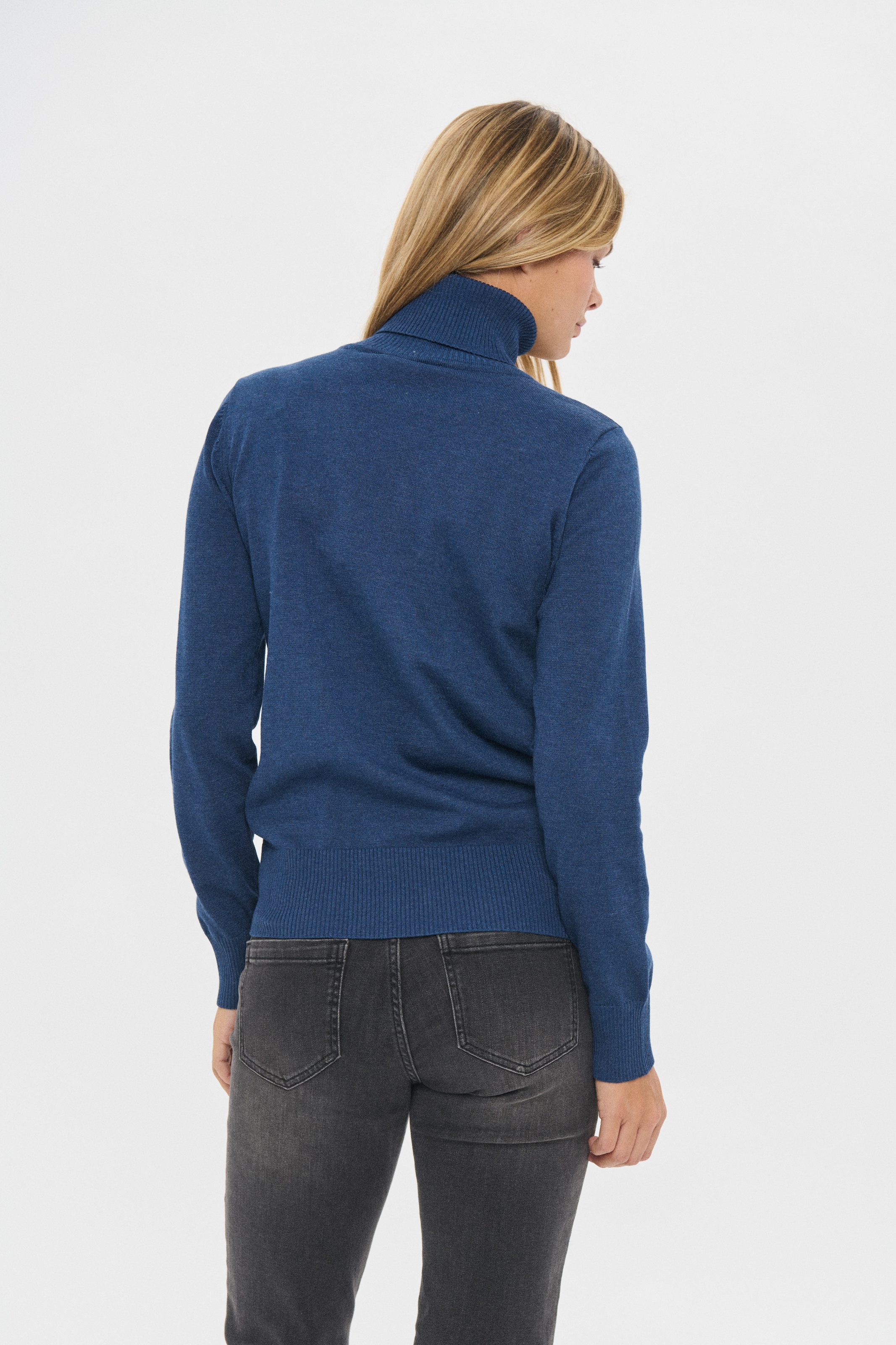 Saint Tropez »J2046, MilaSZ Rollneck« Viskosemischung, Classic fit
