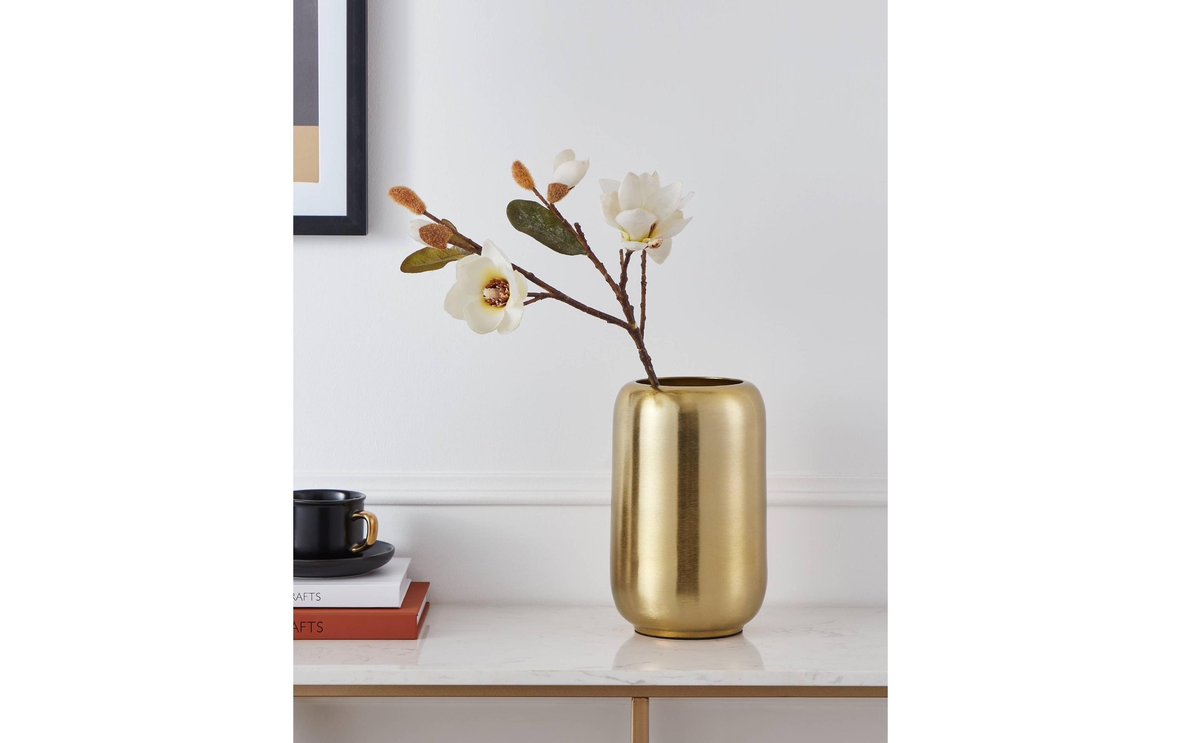 EGLO Dekovase »Vase Abucay 24 cm, Goldfarben«