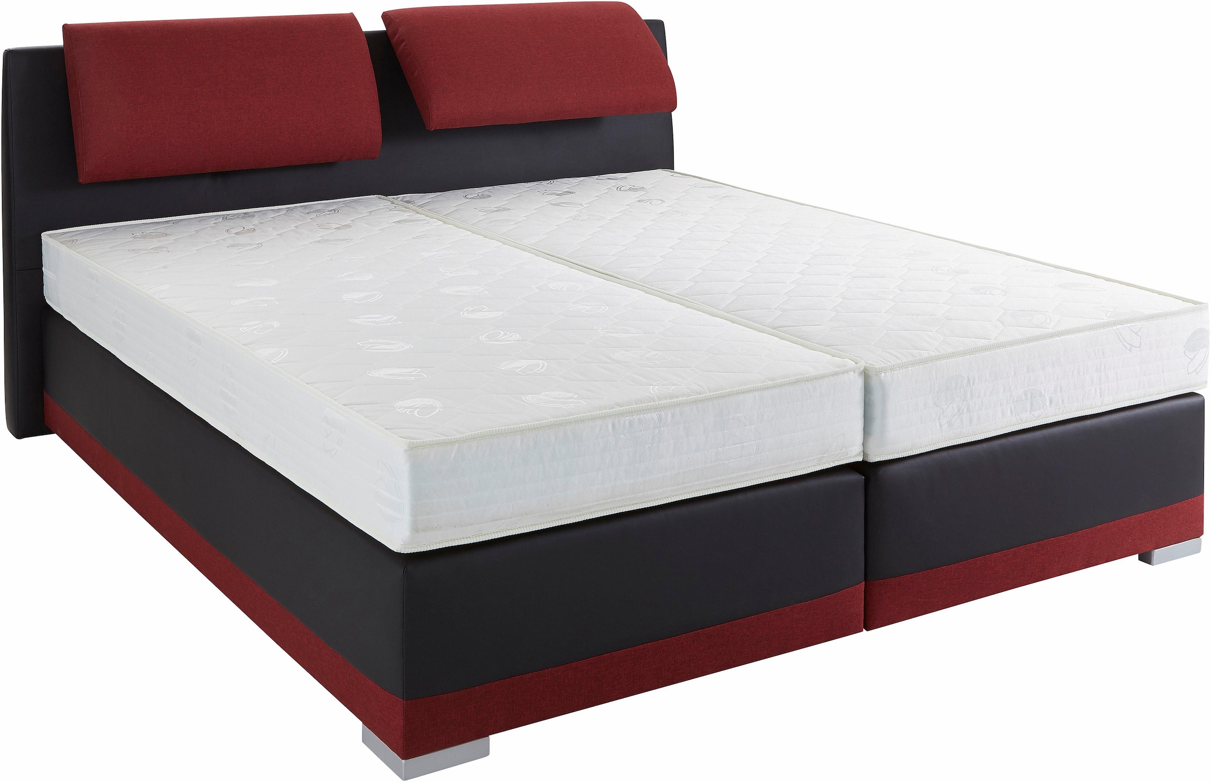 Image of Maintal Boxspringbett verstellbare Kopfstütze