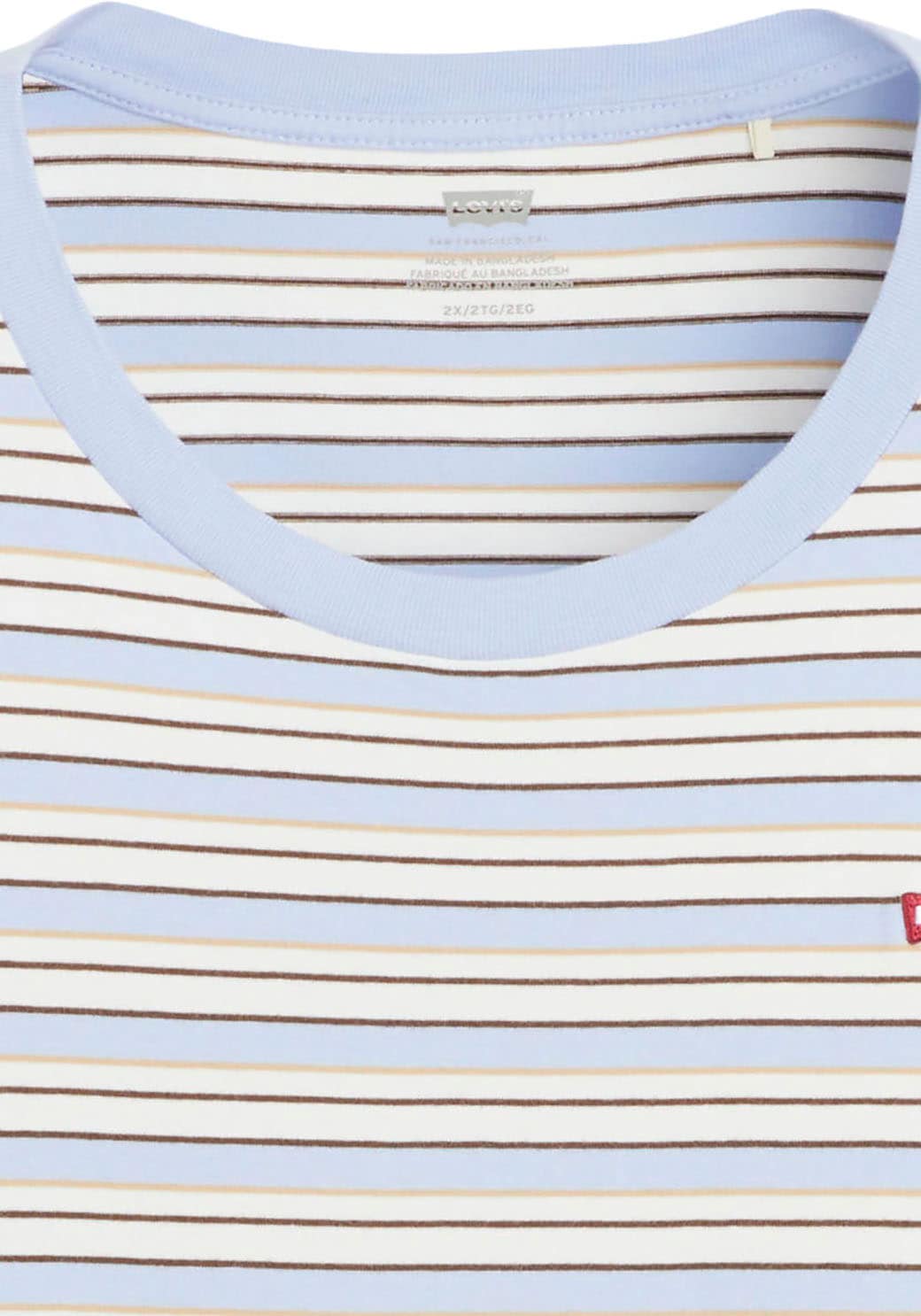 Levi's® Plus T-Shirt »PL THE PERFECT« im Streifendesign