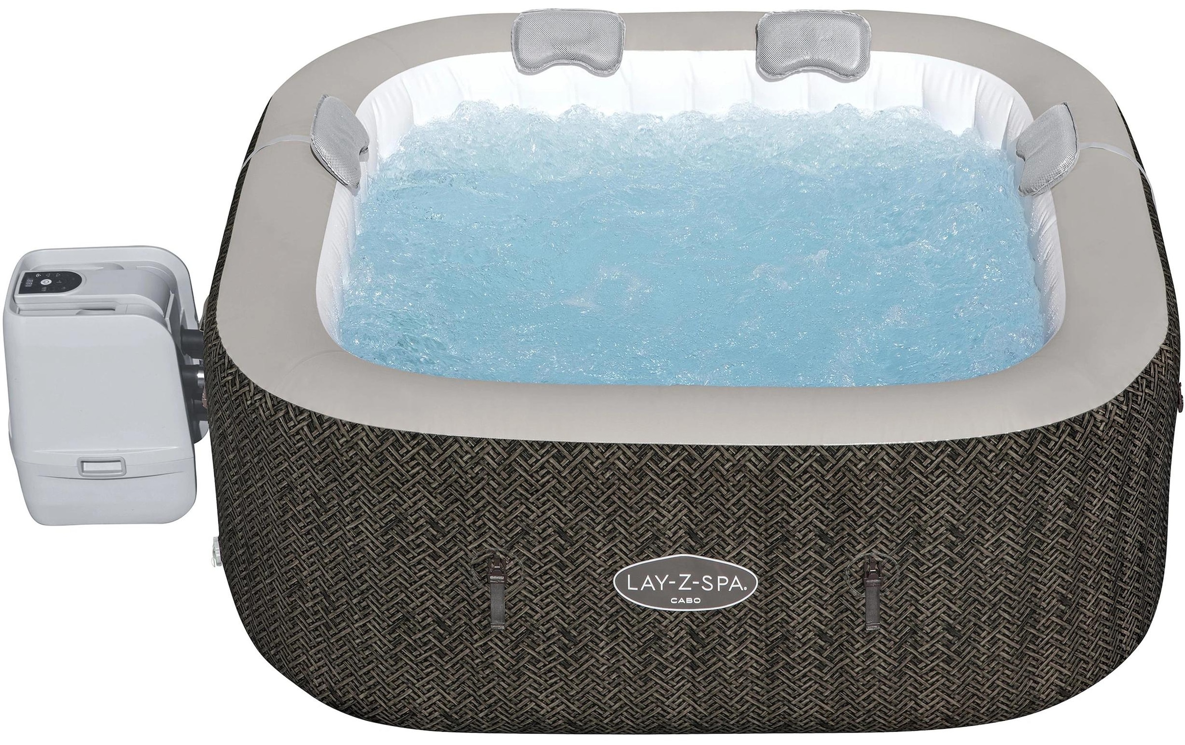 Bestway Jacuzzi »Cabo HydroJet« Energieeffizienter Whirlpool mit App-Steuerung für sechs Personen