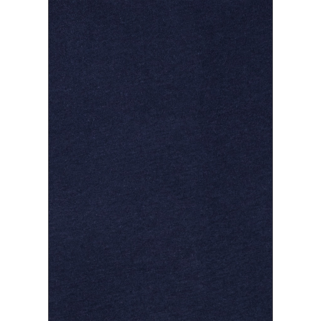 KangaROOS Kurzarmshirt, (2er-Pack), mit KangaROOS Print auf der Brust