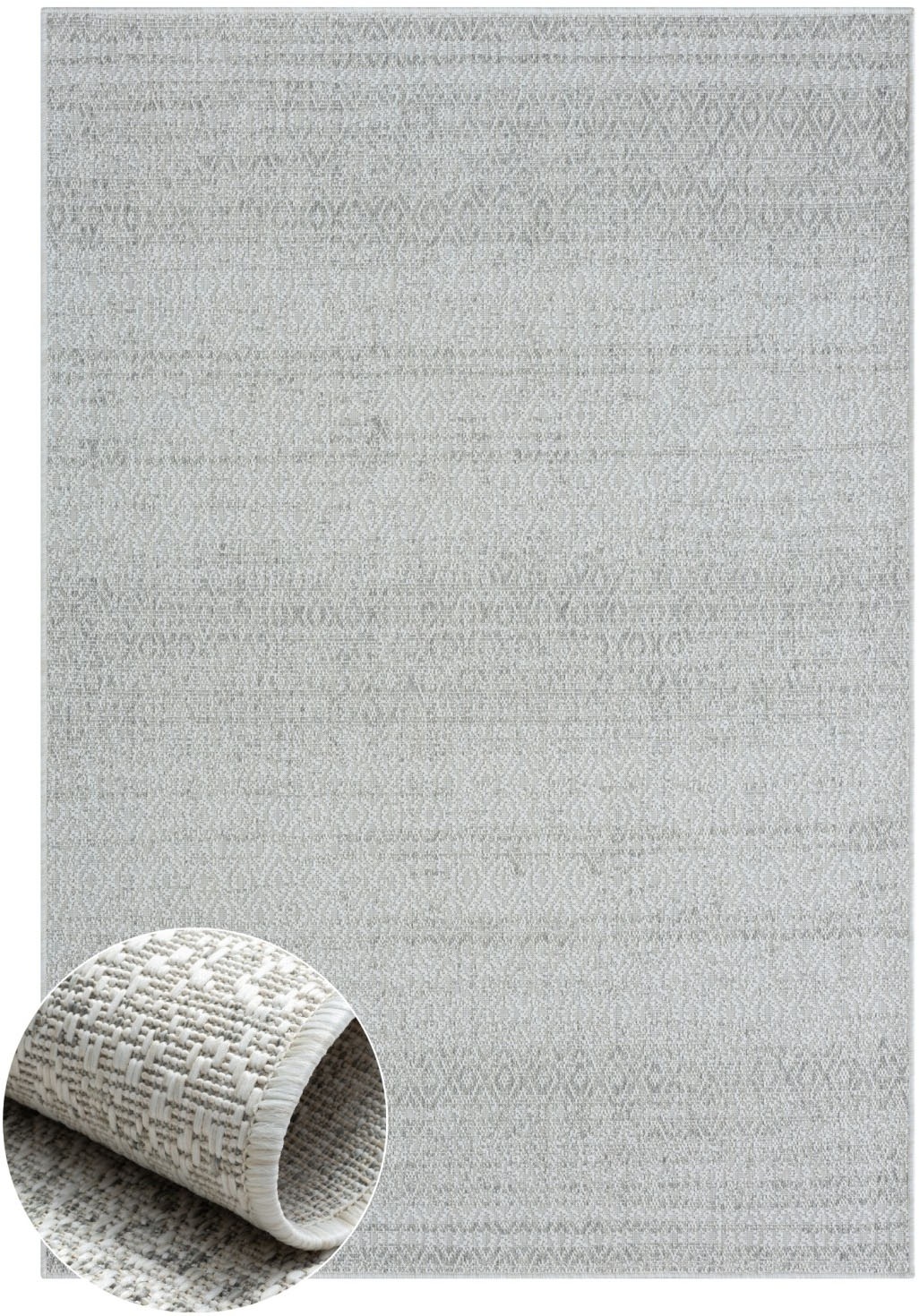 Myflair Möbel & Accessoires Teppich »Vision, LAGERRÄUMUNG!«, rechteckig, 6 mm Höhe, kariert, Outdoor geeignet, Balkon, Terrasse
