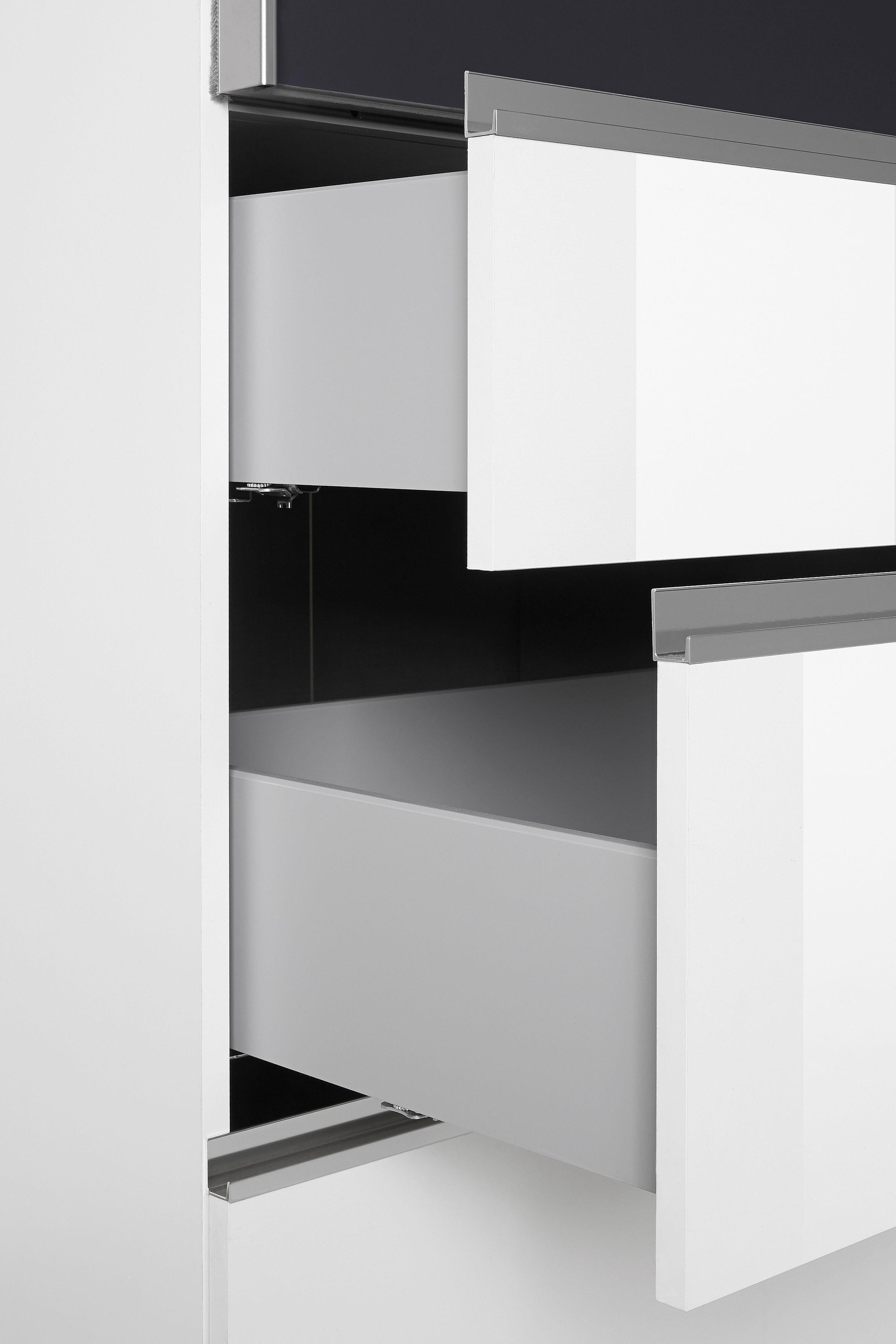 Wimex Schwebetürenschrank »Level by fresh to go«, mit Glastüren