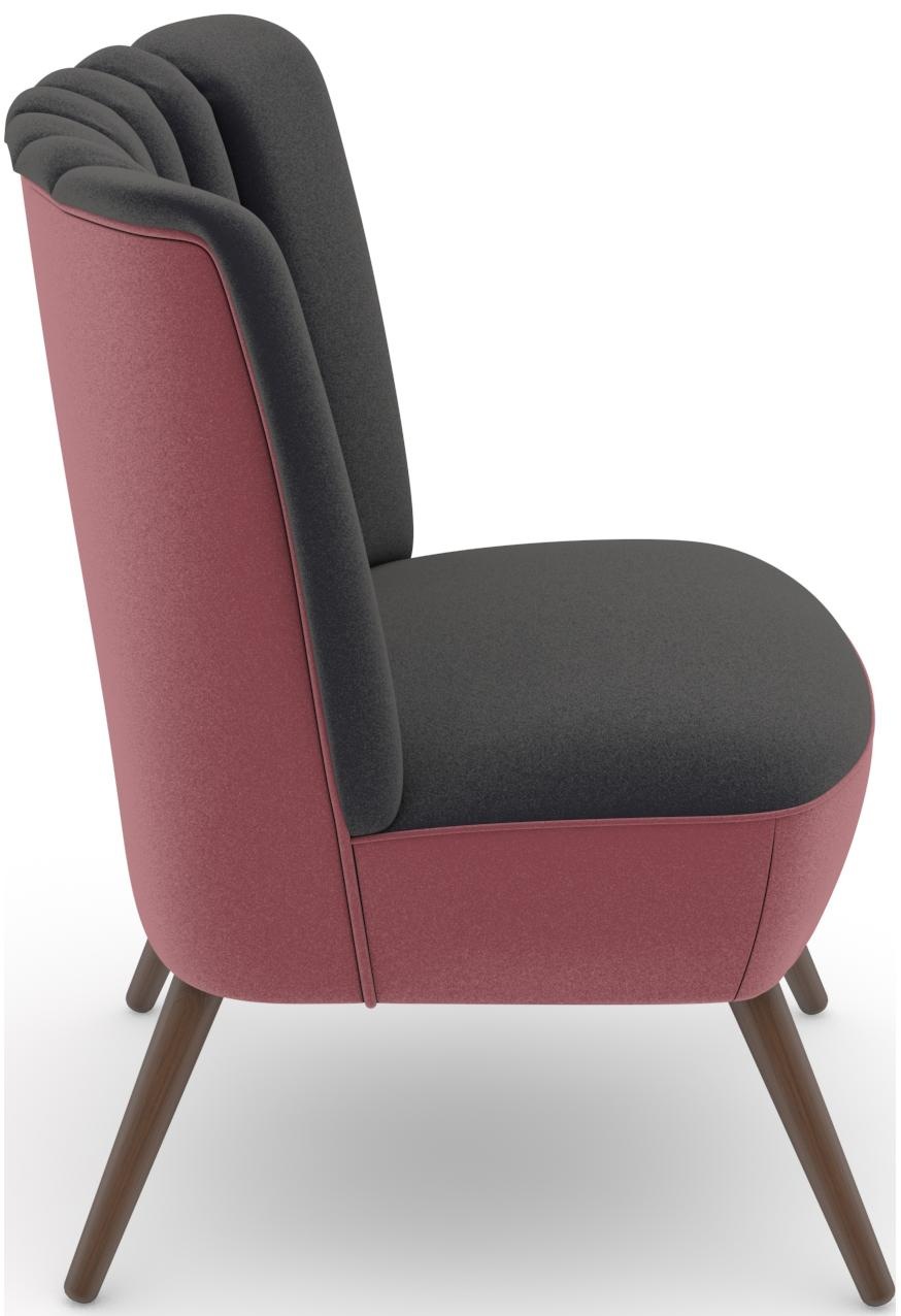 Max Winzer® Sessel »build-a-chair Aspen«, im Retrolook, zum Selbstgestalten