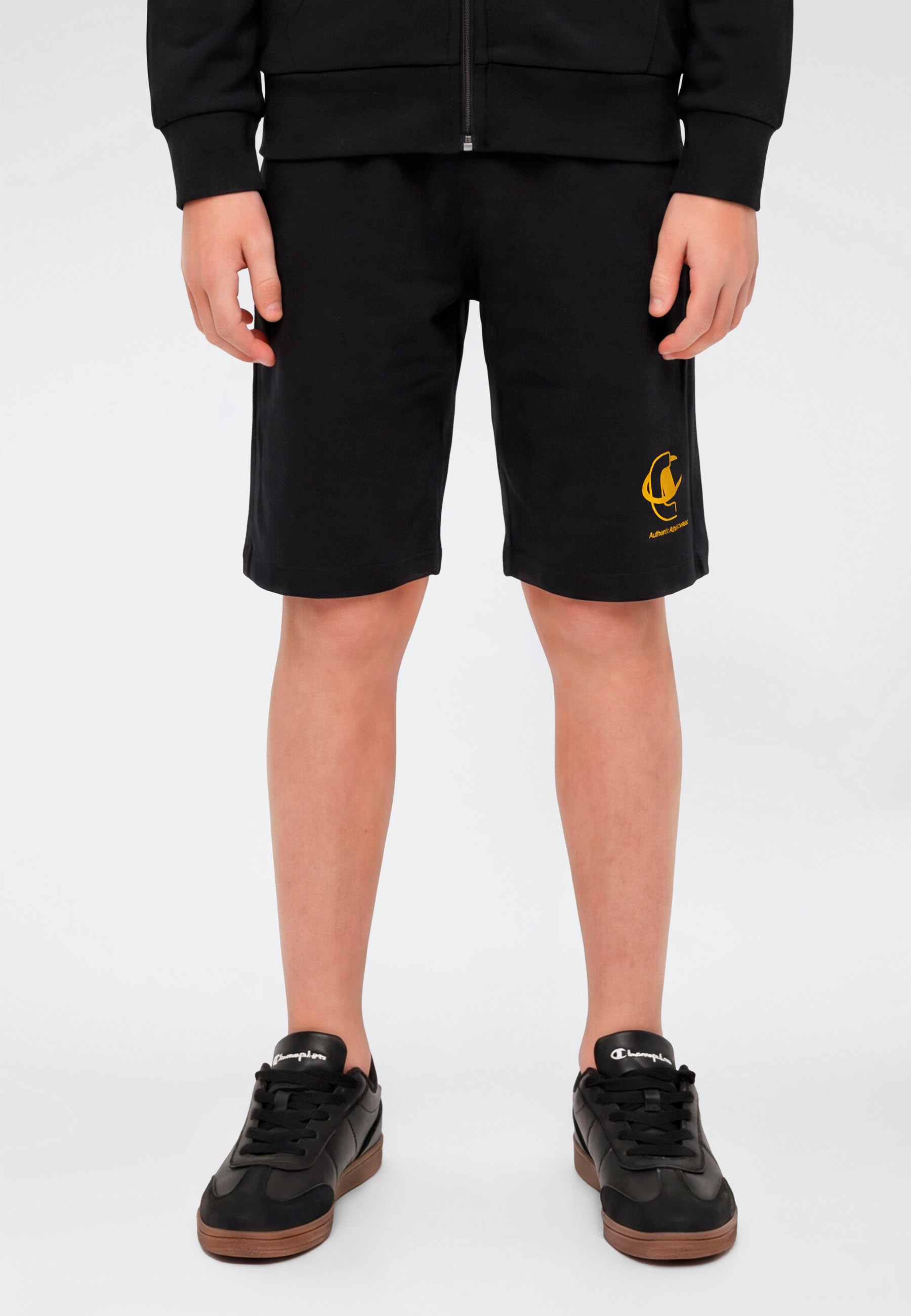 Image of Champion Cargoshorts "Graphic Bermuda" mit praktischen Taschen, aus Baumwolle