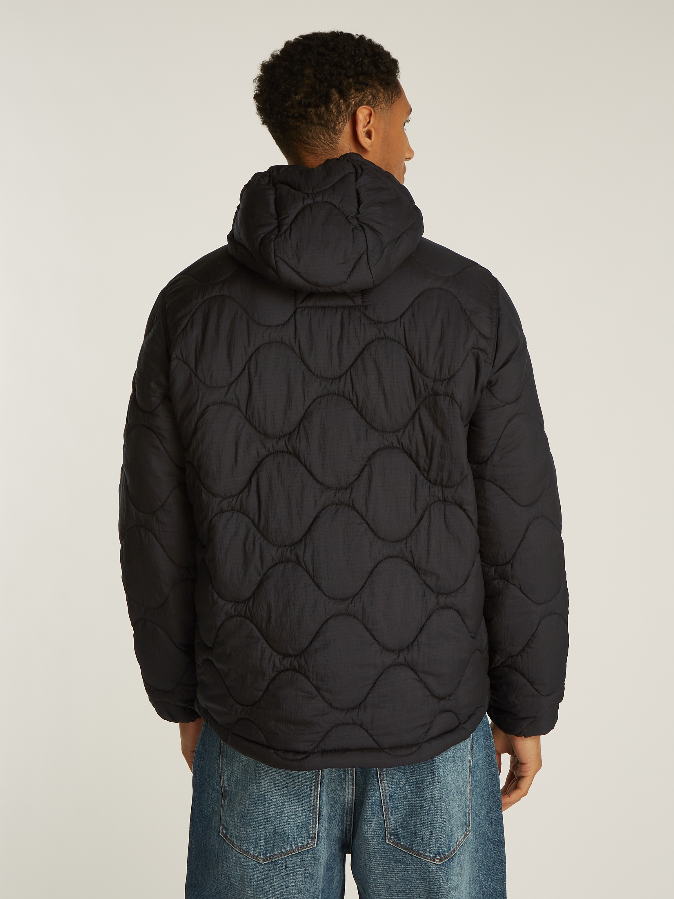 Tommy Hilfiger Steppjacke »ONION QUILTED HOODED JACKET«, Mit Zwiebelsteppung