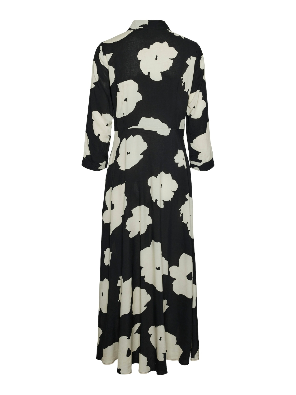 Y.A.S Hemdblusenkleid »YASSAVANNA LONG SHIRT DRESS«, Sommerkleid, mit 3/4 Ärmel
