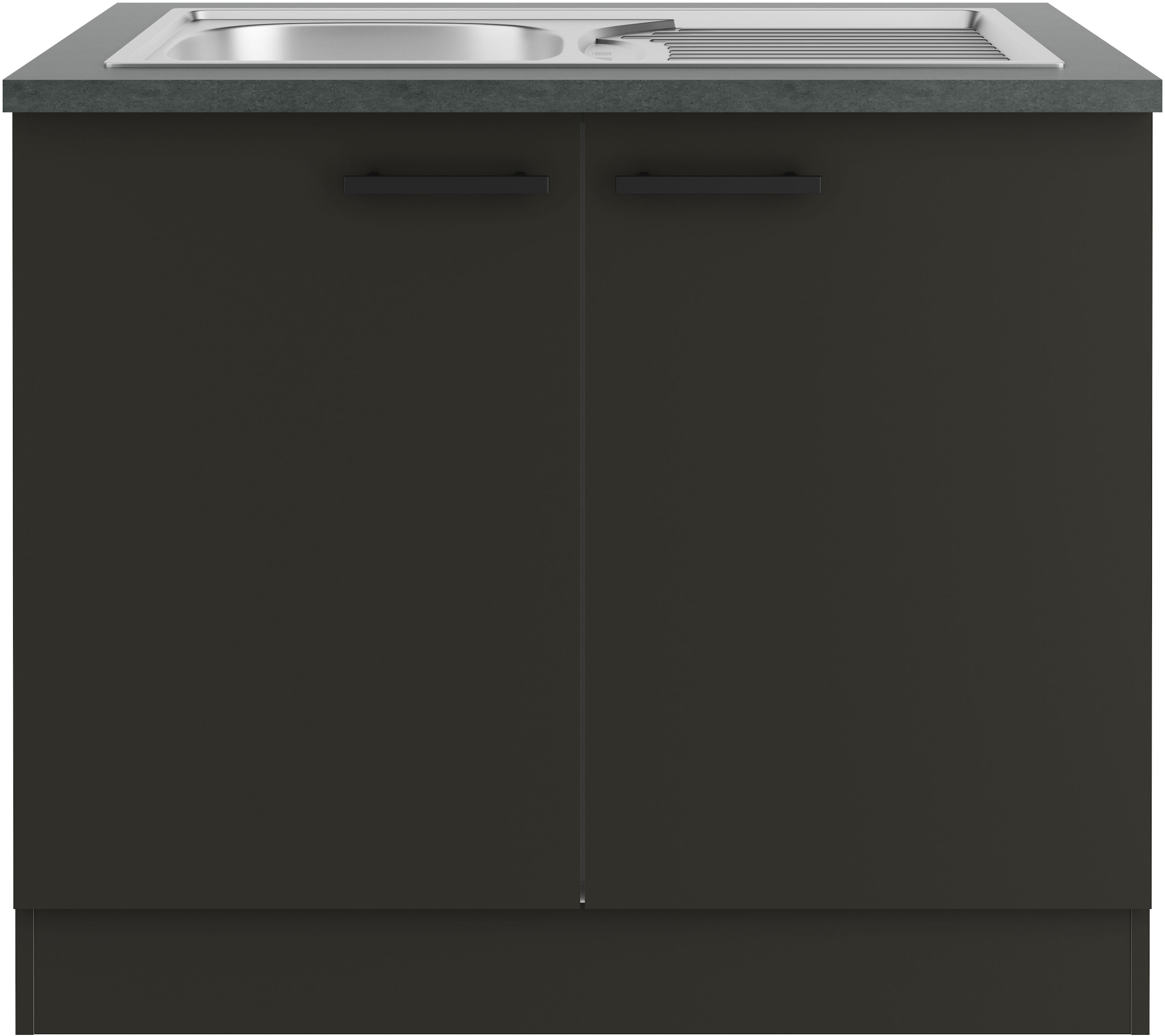 OPTIFIT Spülenschrank »Palma« Breite 100 cm, inklusive Einbauspüle
