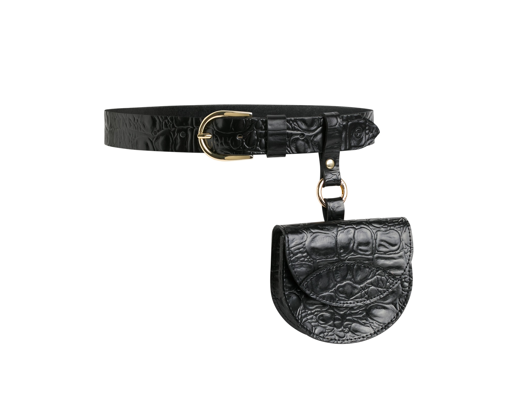 Image of Tamaris Ledergürtel "Fortuna" Zweiteiliges Set aus Gürtel und abnehmbarer Tasche