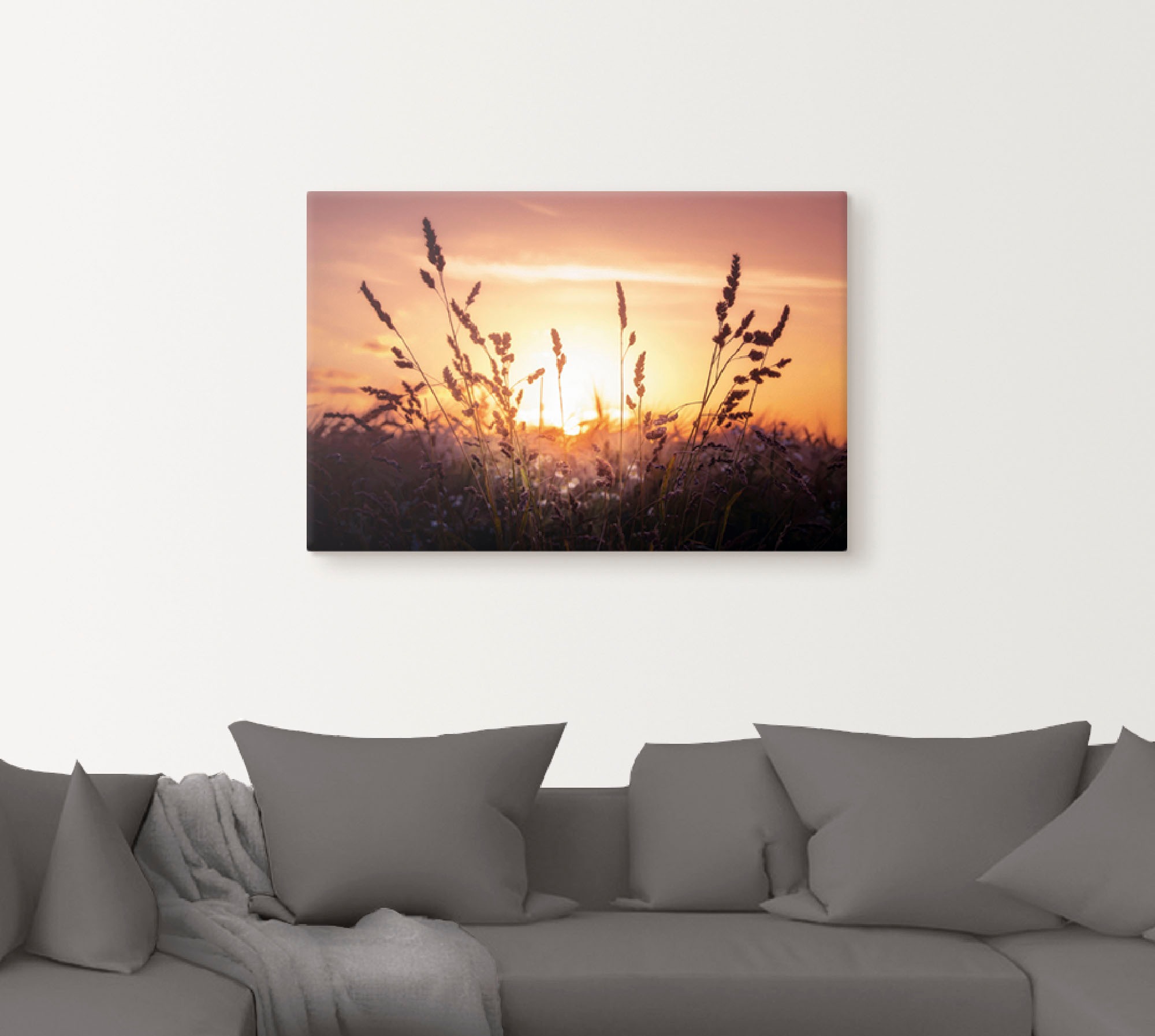 Artland Wandbild »Träumen«, Felder, (1 St.), als Leinwandbild, Wandaufkleber in verschied. Grössen