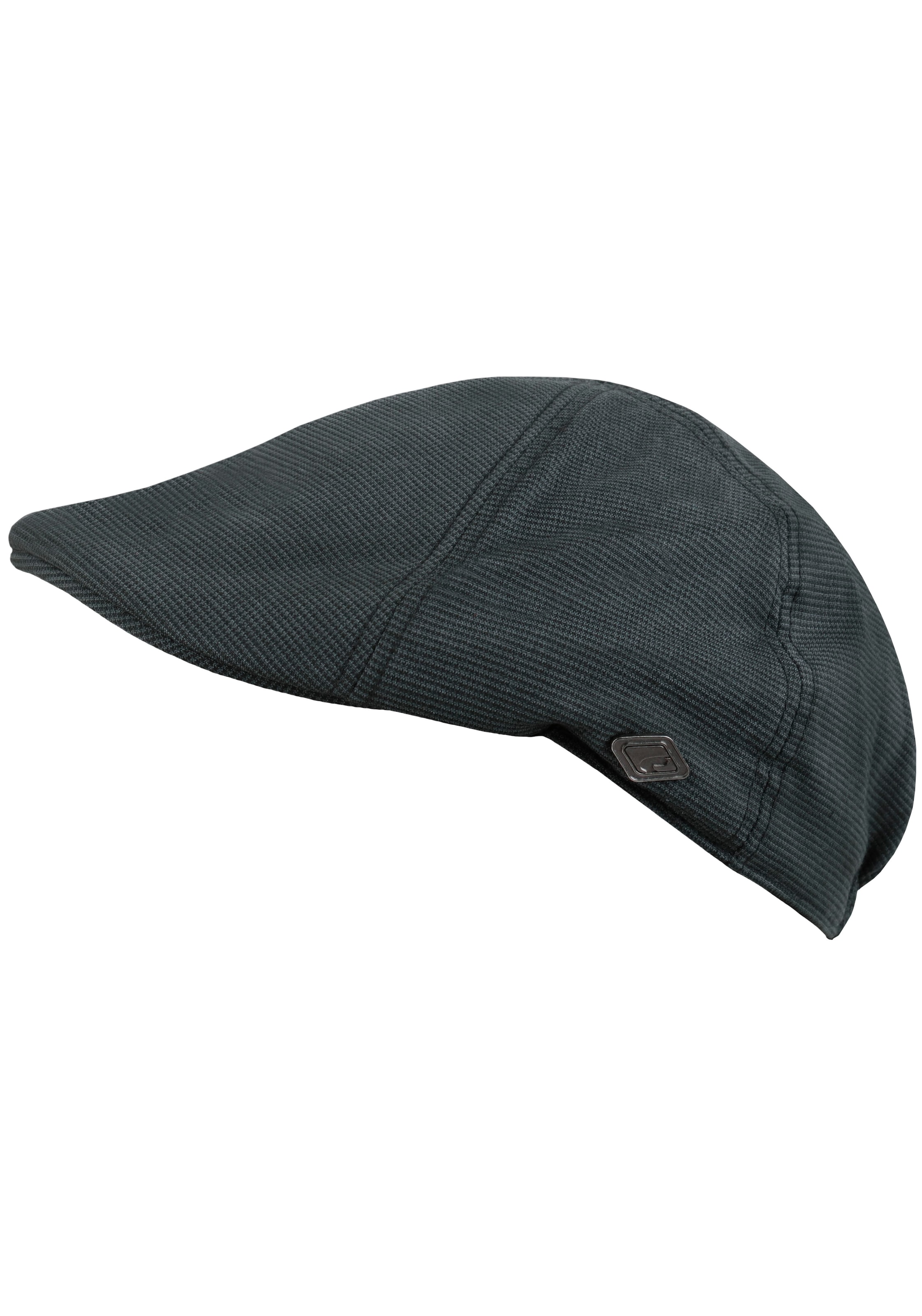 chillouts Schiebermütze »Kyoto Hat«, Flat Cap mit feinem Karomuster