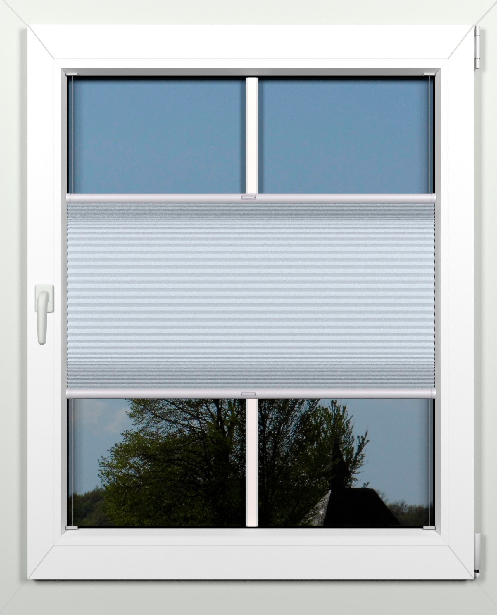 Image of indeko Plissee nach Mass »Thermo-Wabenplissee«, verdunkelnd, energiesparend, mit Bohren, verspannt, zur Montage in der Glasleiste bei Ackermann Versand Schweiz