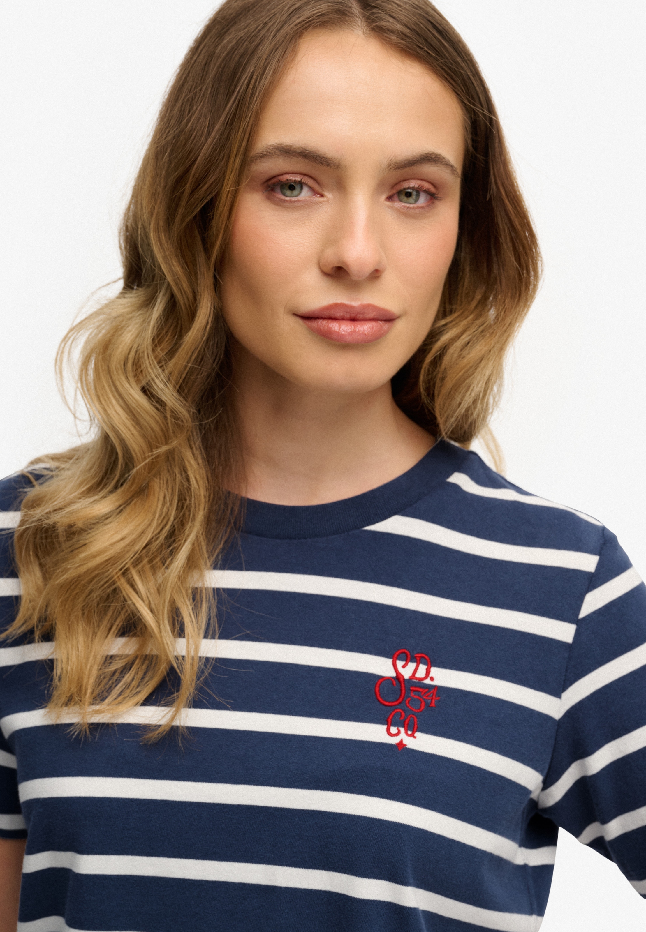 Superdry T-shirt à manches courtes »Heritage Hamptons Stripe Tee«