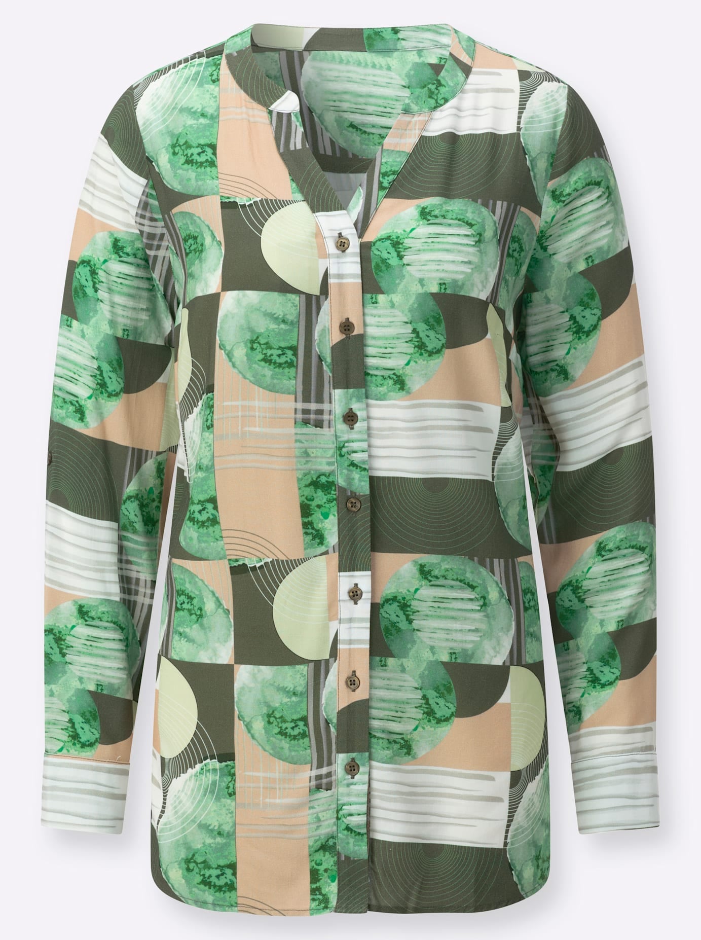 creation L Langarmbluse