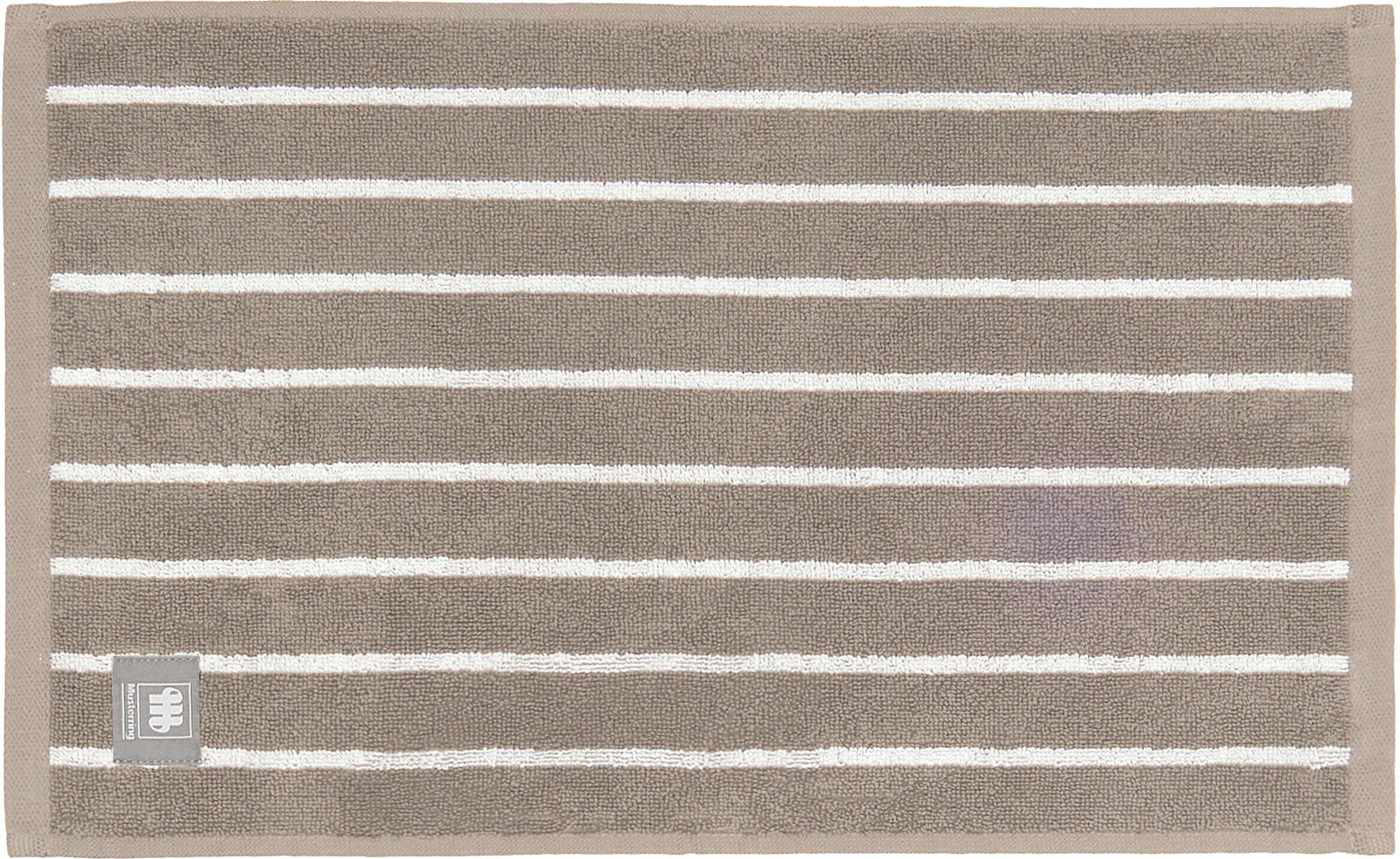 Musterring Gästehandtuch »Needlestripe«, (1 St., Gästehandtuch 30 x 50 cm), hautschmeichelnd, super weich