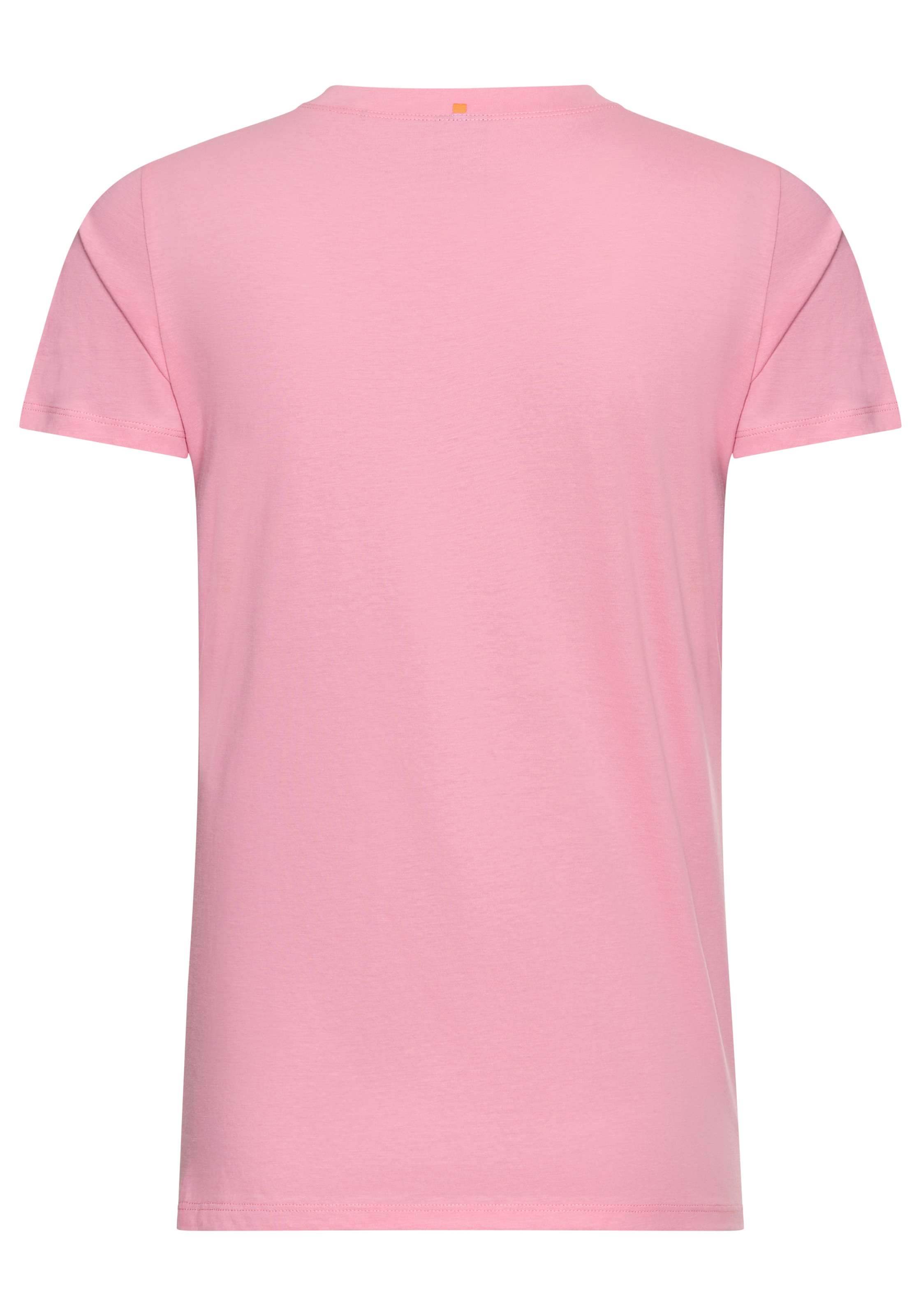 BOSS ORANGE T-Shirt »Elogo Premium Damenmode«, mit BOSS-Schriftzug